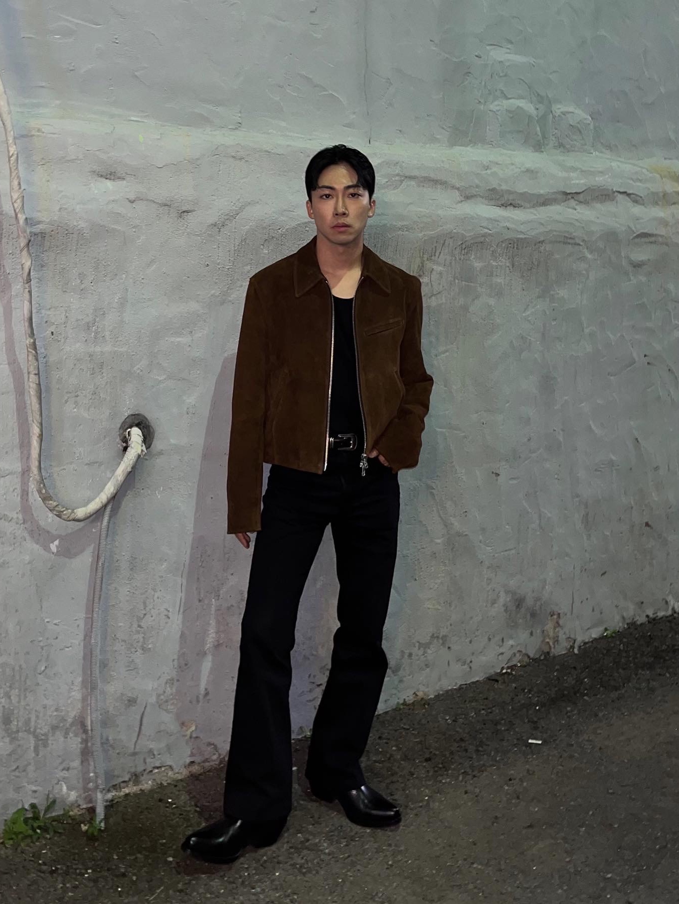 Our Legacy Cuban Boot Black 착용 스타일
