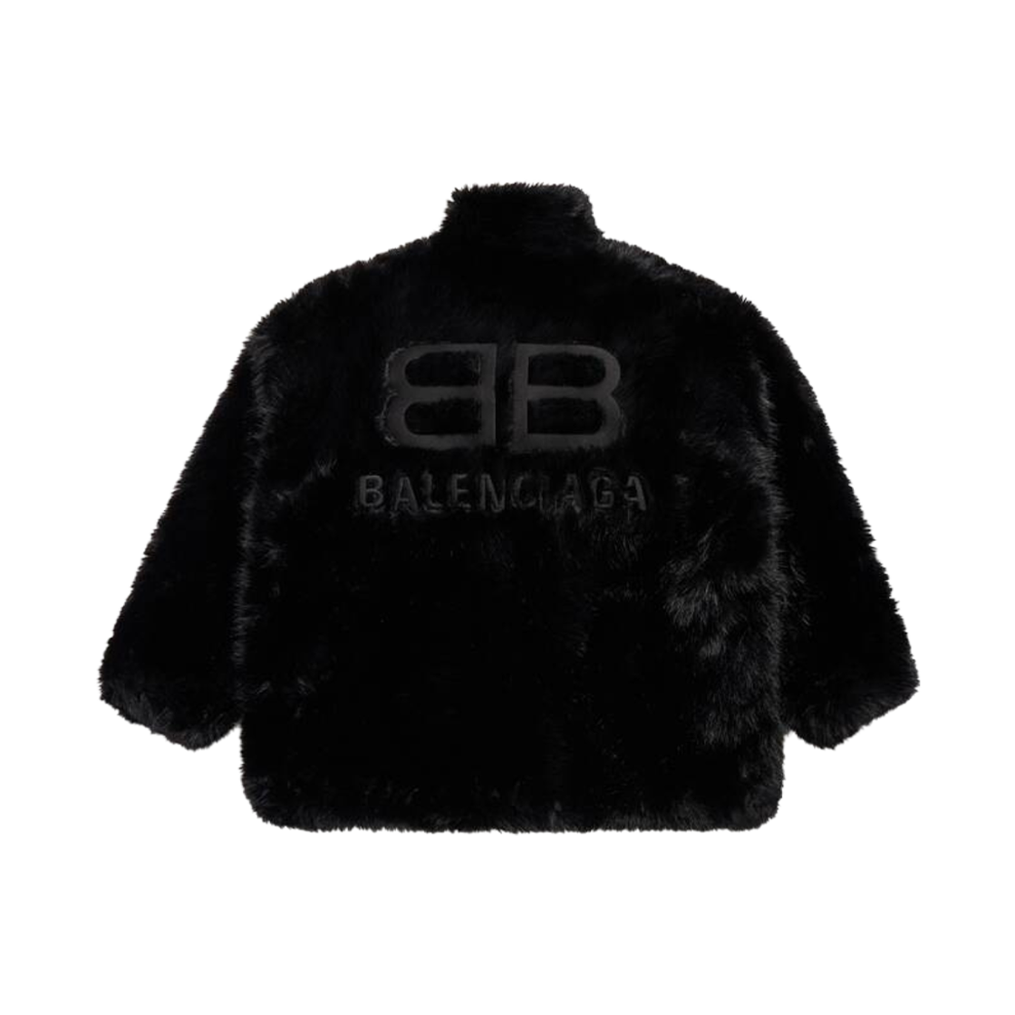 Balenciaga Extended BB Balenciaga Zip-Up Jacket Black 상세 이미지 2