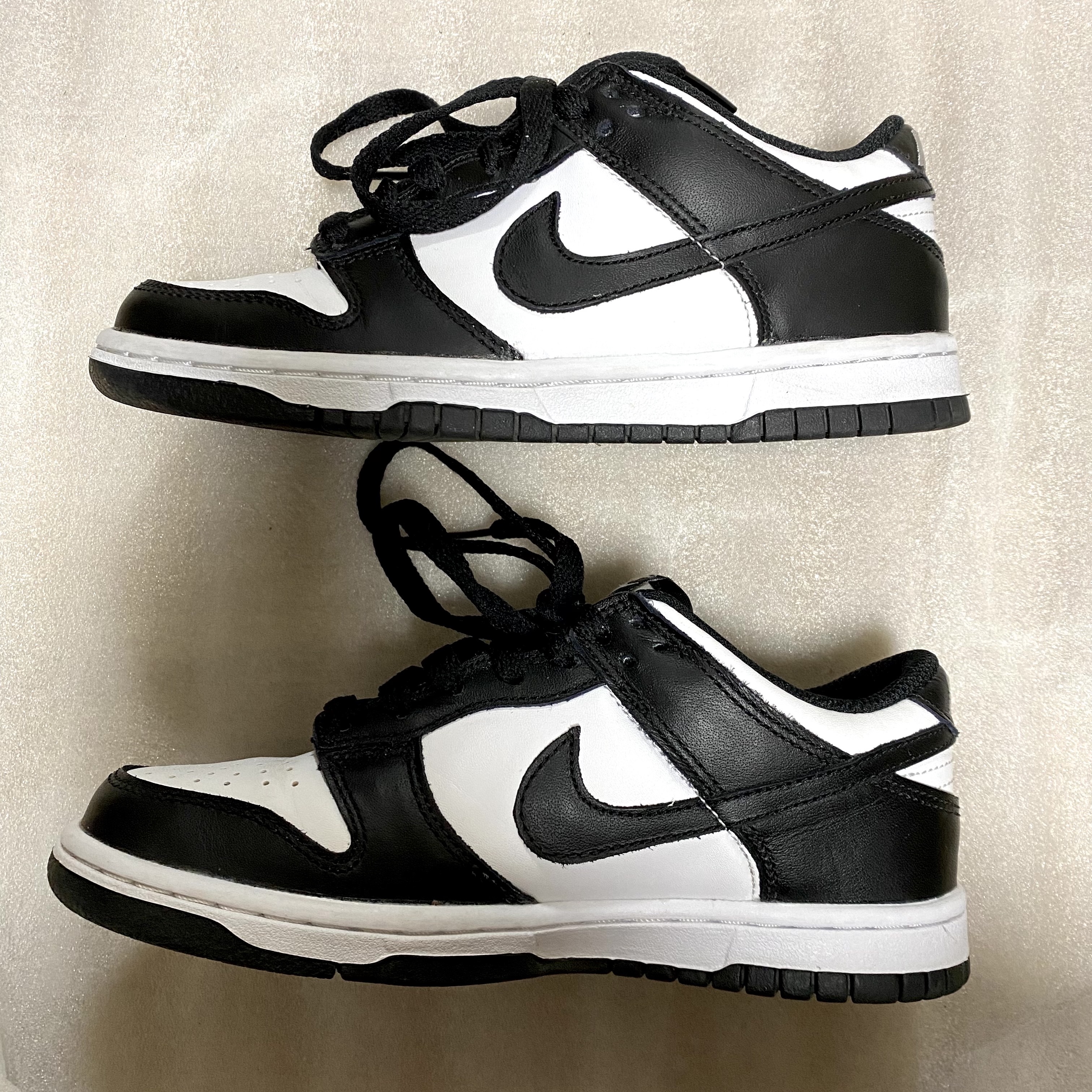 (GS) Nike Dunk Low Black 착용 스타일