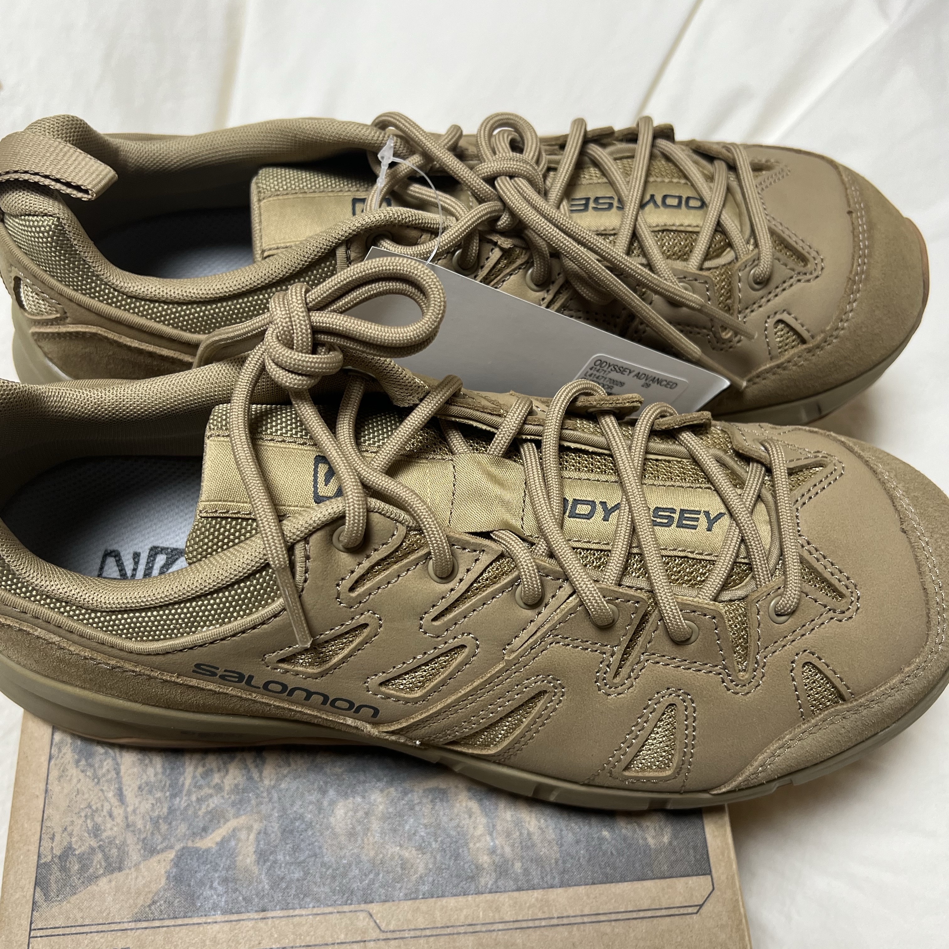 Salomon Odyssey ADV Kelp 착용 스타일