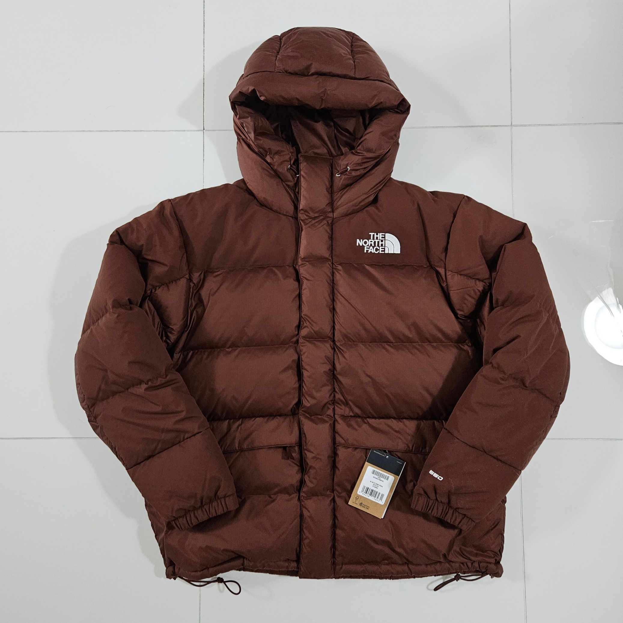 The North Face Himalayan Down Parka Dark Oak 착용 스타일