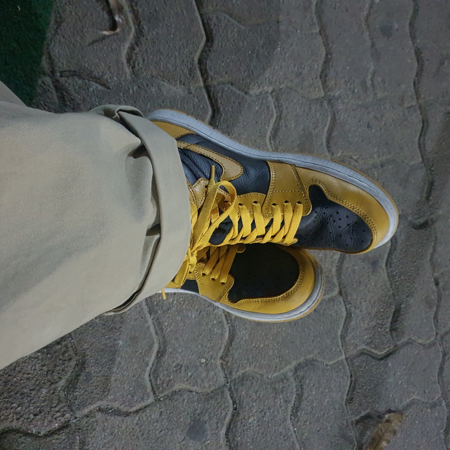 Jordan 1 Retro High OG Pollen 착용 스타일