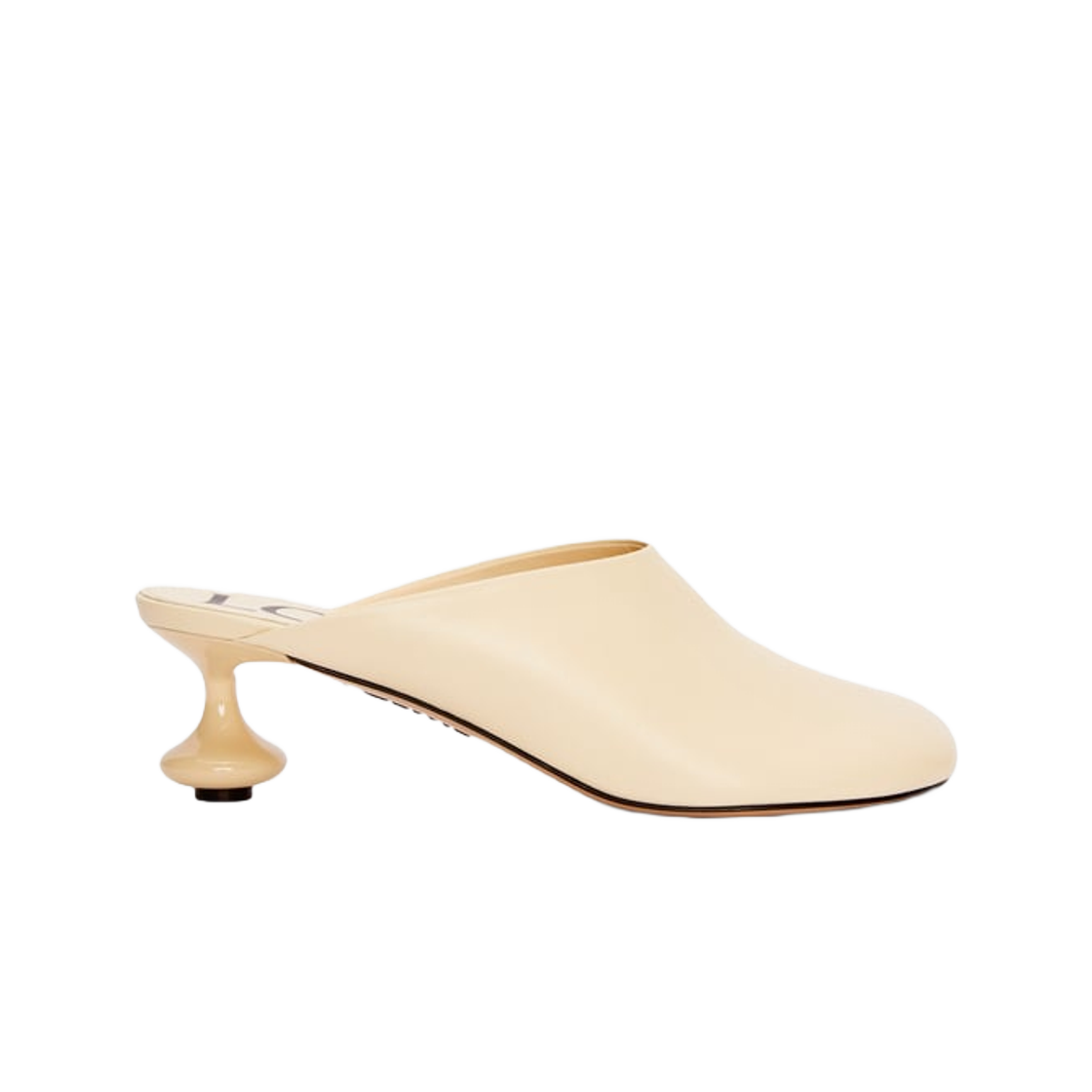 (W) 로에베 토이 뮬 인 고트스킨 오트 밀크((W) Loewe Toy Mule In Goatskin Oat Milk) - 1
