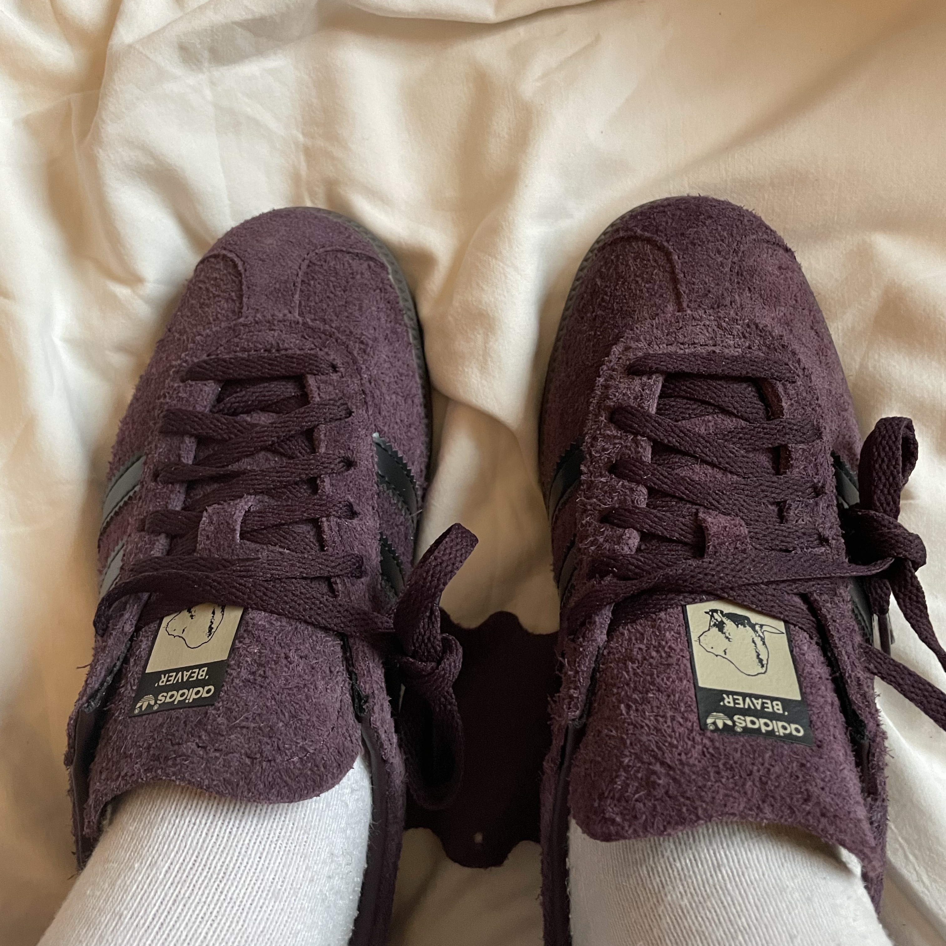 Adidas State Series Oregon Shadow Maroon 착용 스타일