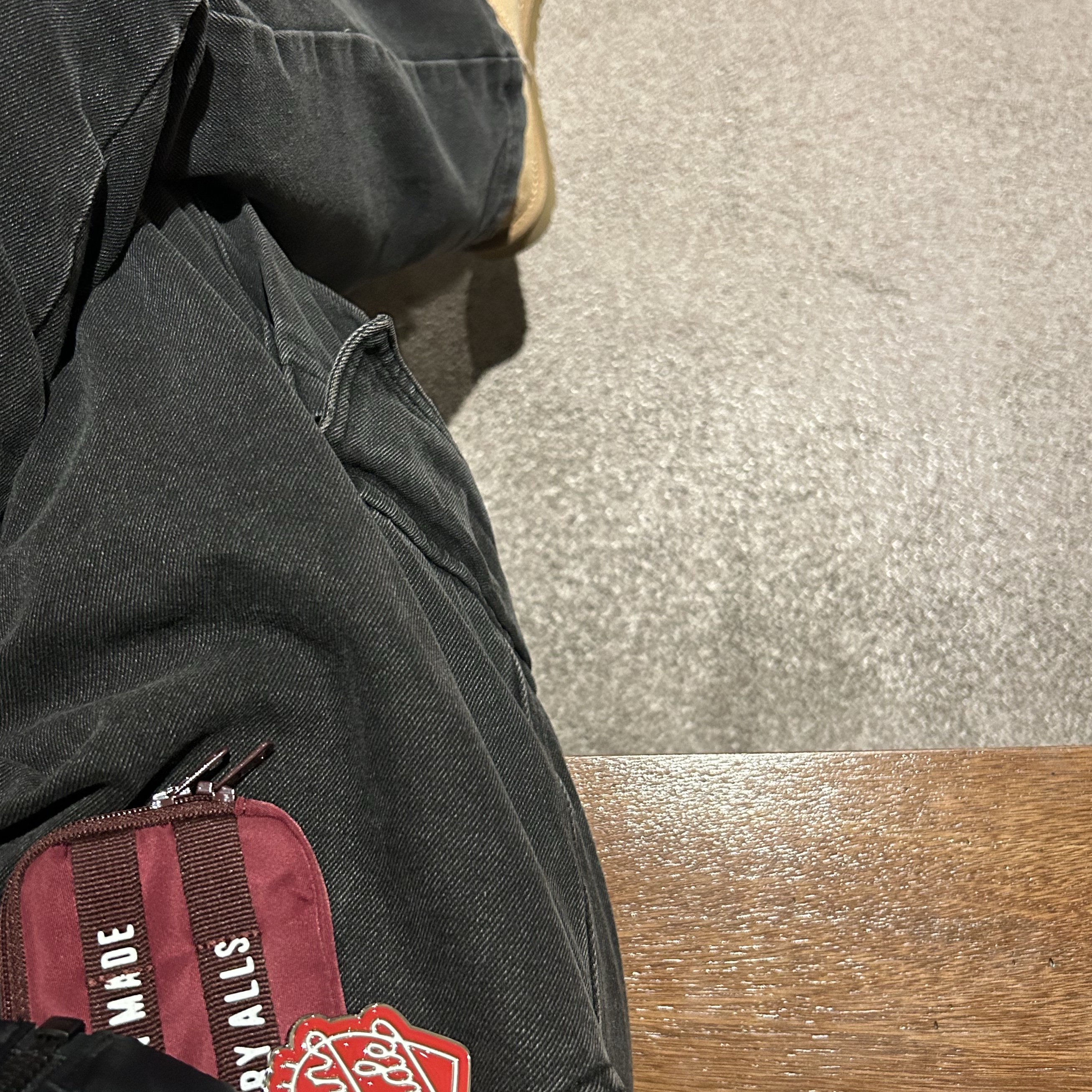 Supreme New Era Varsity Beanie Slate - 23FW, (W) The North Face Nuptse Hybrid Down Ball Jacket Black 착용 스타일 - 2