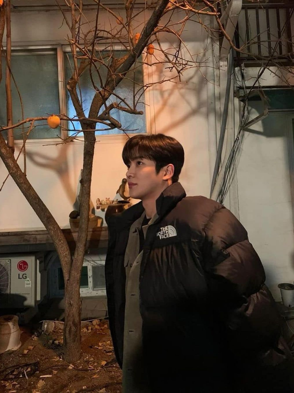 The North Face 1996 Eco Nuptse Jacket Real Black, The North Face 1996 Eco Nuptse Jacket Black 착용 스타일 - 7