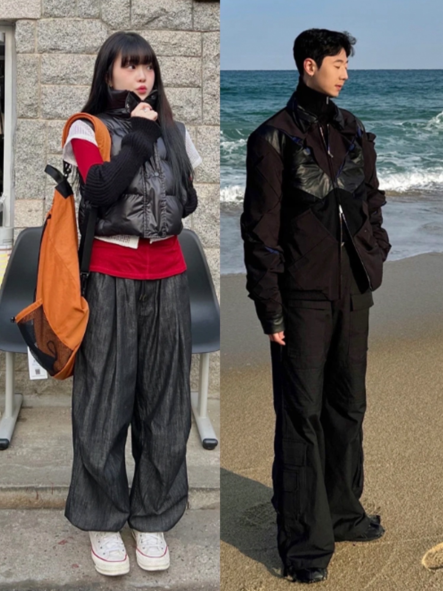 Balenciaga Arena Lambskin Aged Silver Hardware Le Cagole XS Flap Bag Black, Adidas Samba OG Collegiate Green 착용 스타일 - 3