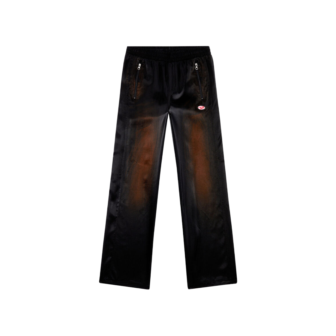 Diesel Pants Solarised Satin Black 상세 이미지 1