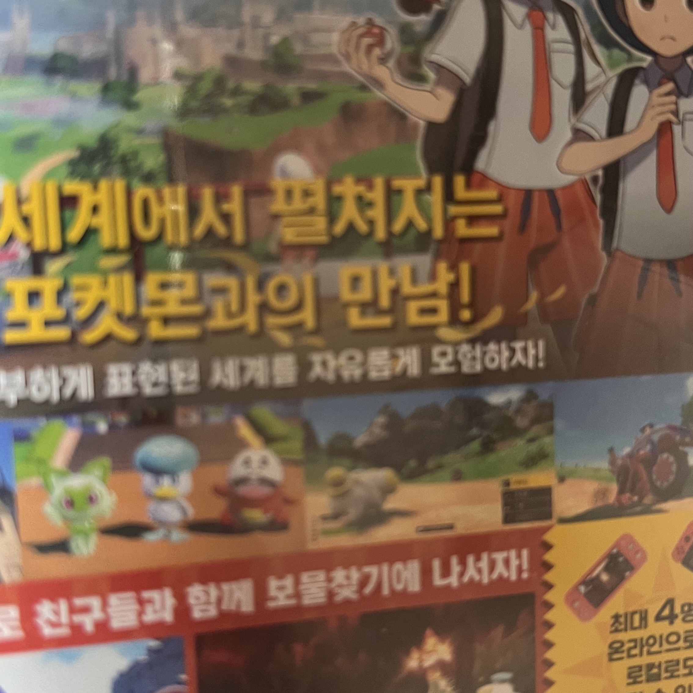 Nintendo Switch Pokemon Scarlet (Korean Ver.) 착용 스타일 - 2
