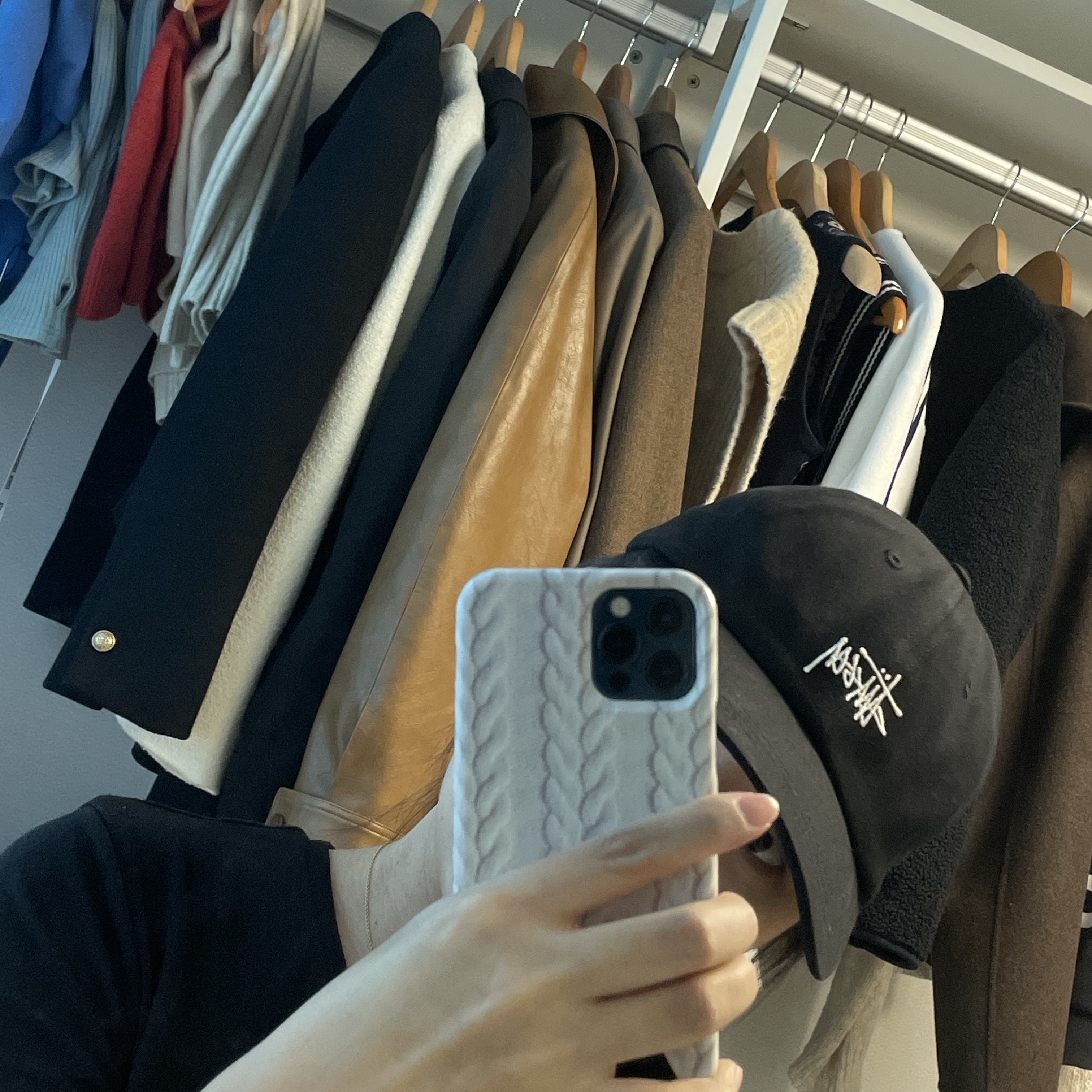 Stussy Basic Stock Low Pro Cap Black 착용 스타일