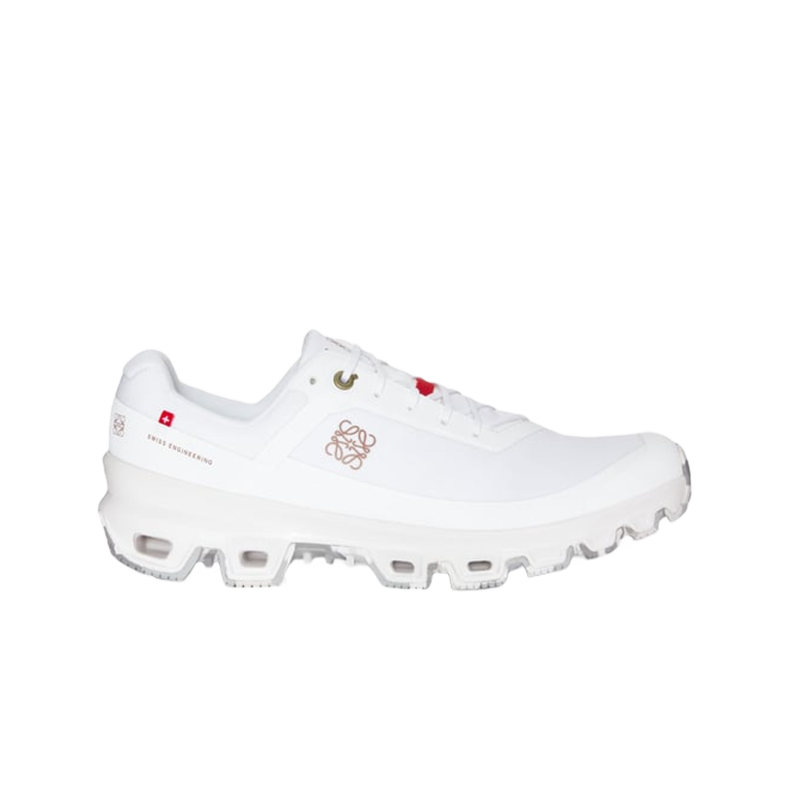 M929282X10-2100 Loewe Cloudventure Running Shoe In Nylon White