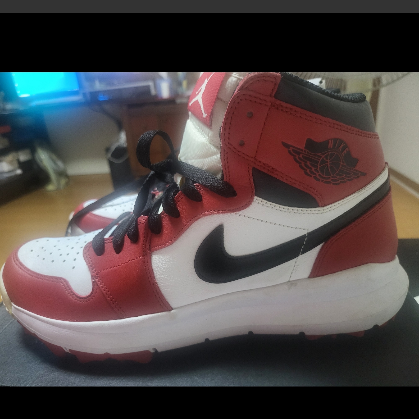Jordan 1 Retro Golf Cleat Chicago 착용 스타일 - 5