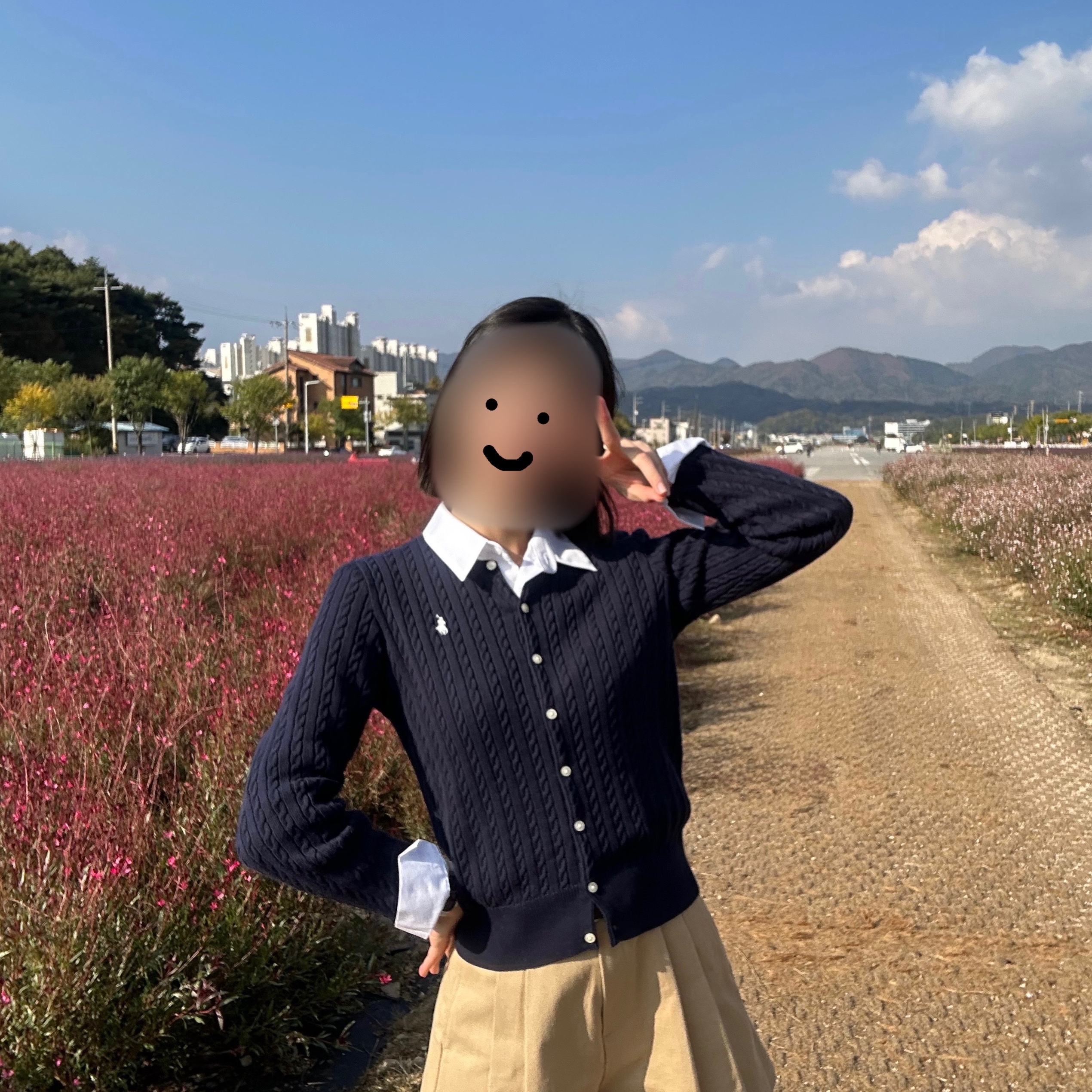 [30% 적립] Polo Ralph Lauren Children Mini Cable Cotton Cardigan Hunter Navy 착용 스타일