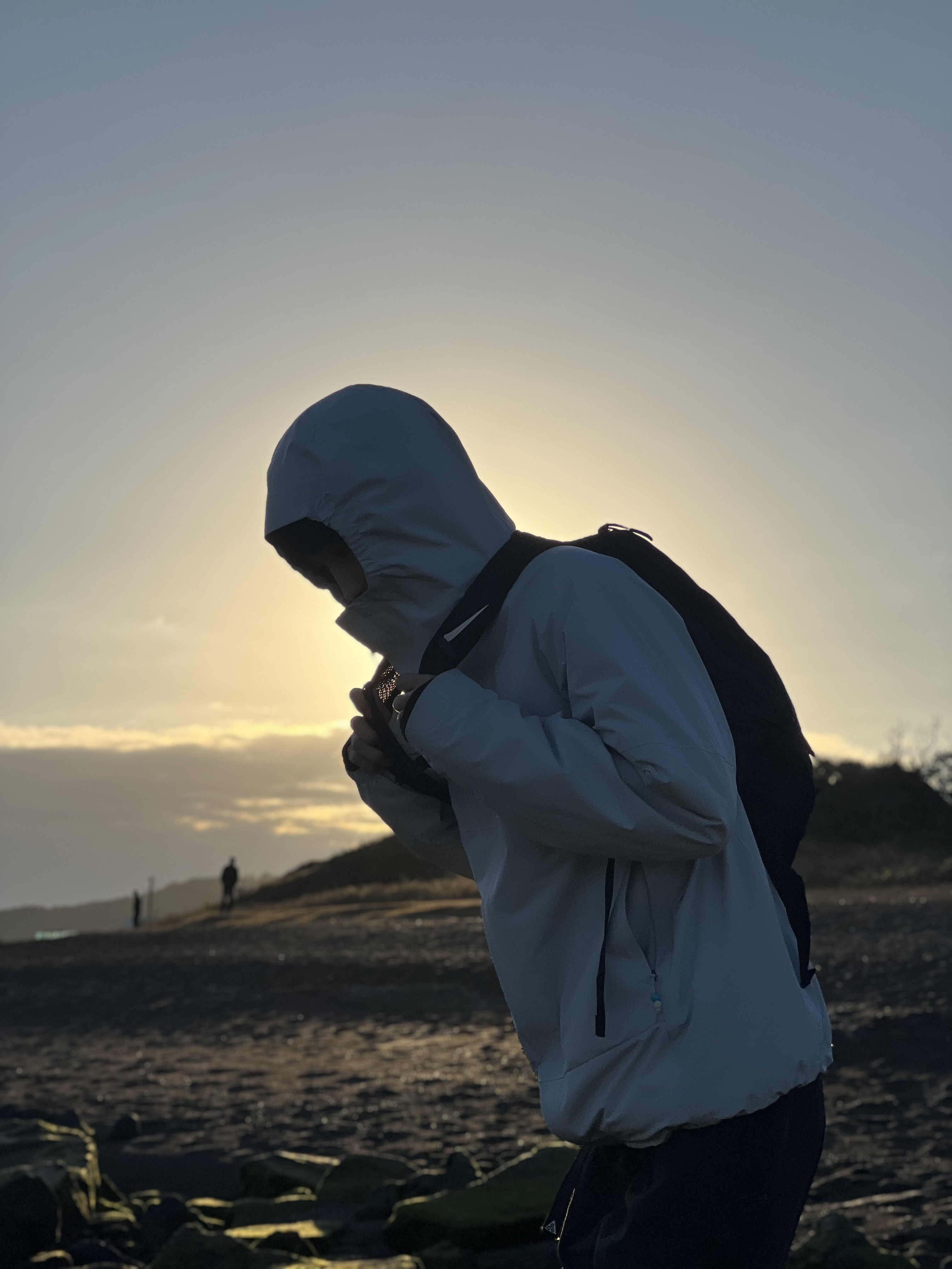 Nike ACG Storm-Fit ADV Cascade Rains Full Zip Jacket Photon Dust - Asia, IAB Studio x Thor Balaclava Black 착용 스타일 - 2