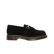 Dr. Martens Adrian Snaffle Suede Loafers Black