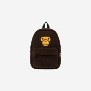 BAPE Baby Milo Mini Fur Backpack Brown