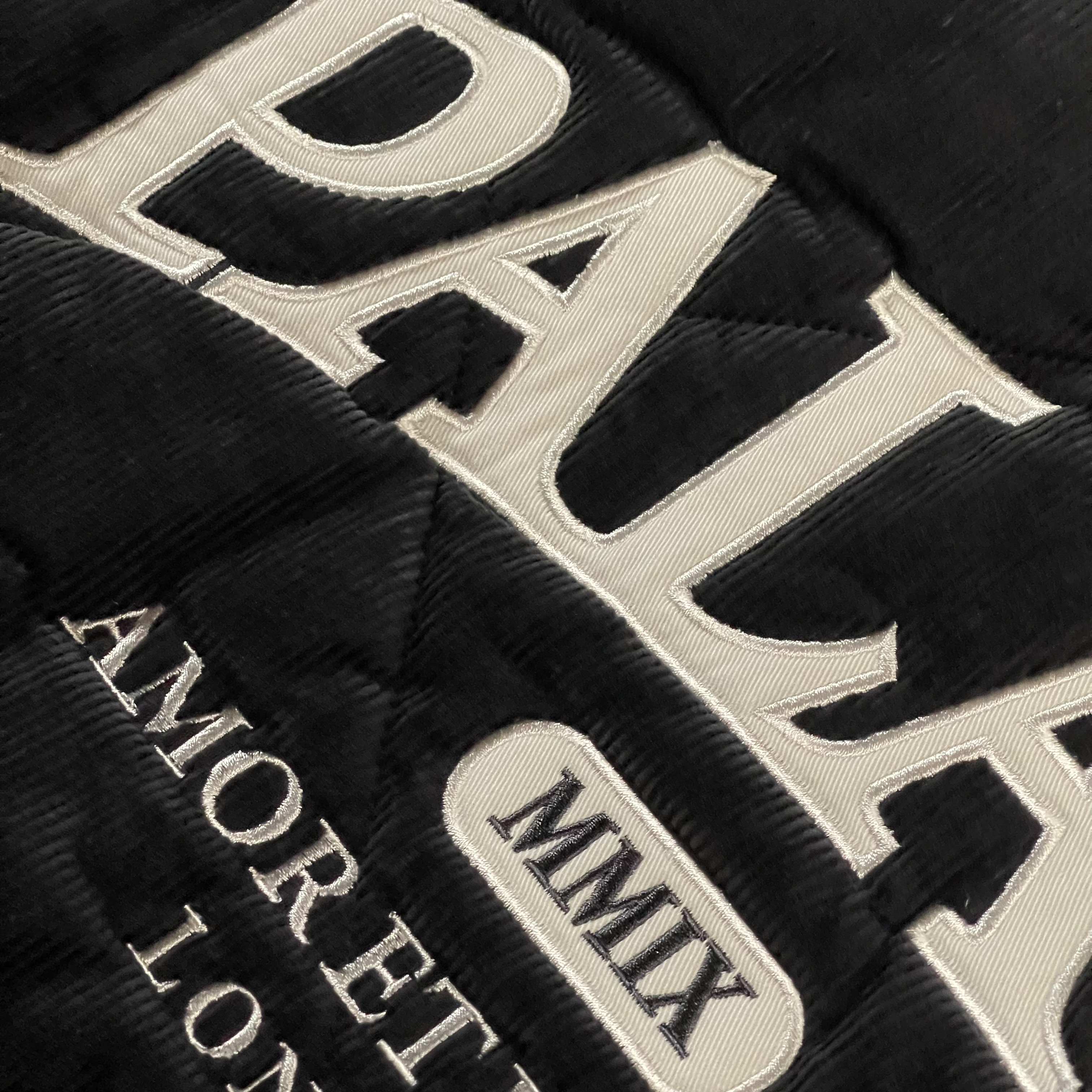 Palace Quilted Jacket Black - 23FW 착용 스타일 - 5