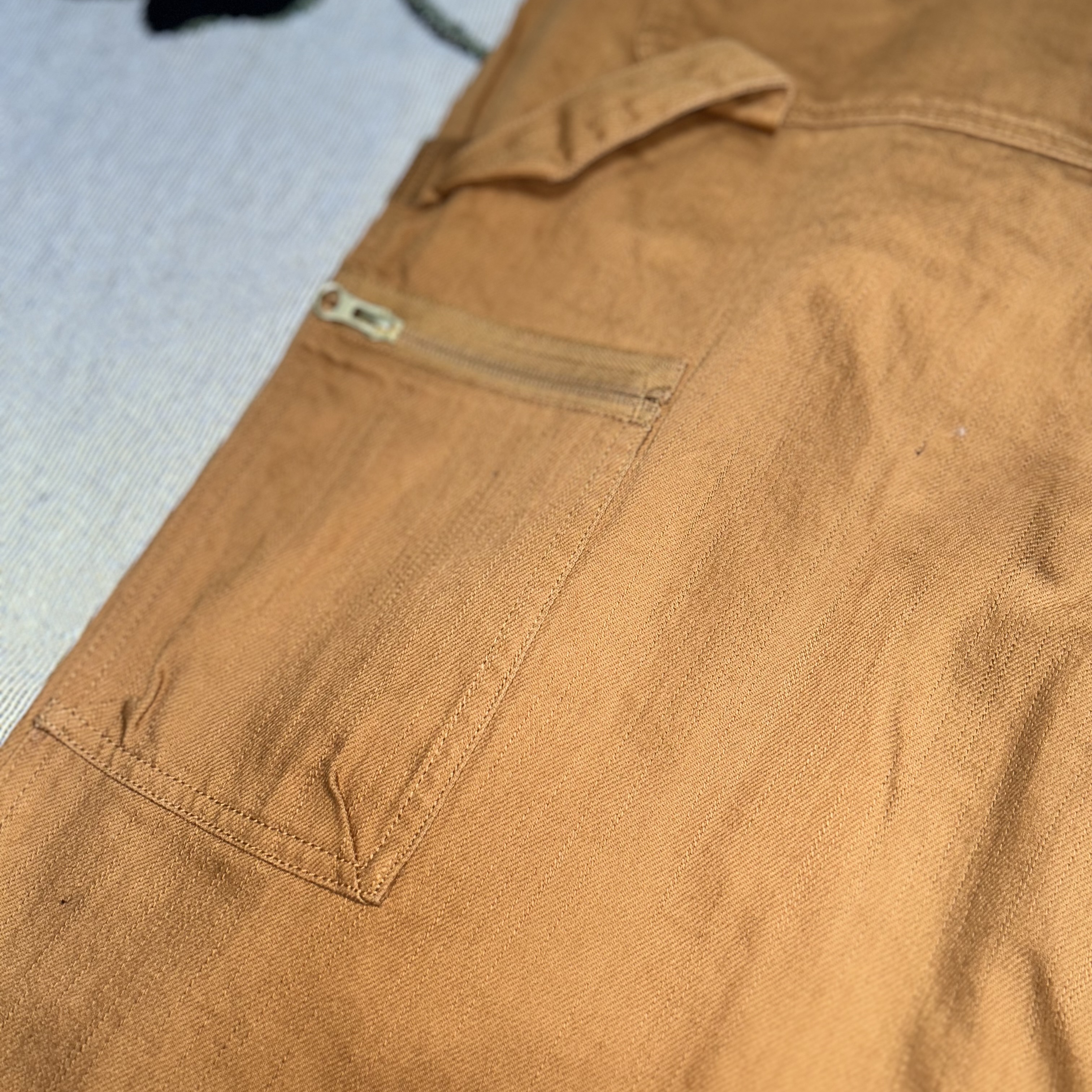 Puma X Rhuigi Double Knee Pants Desert Tan 착용 스타일 - 4