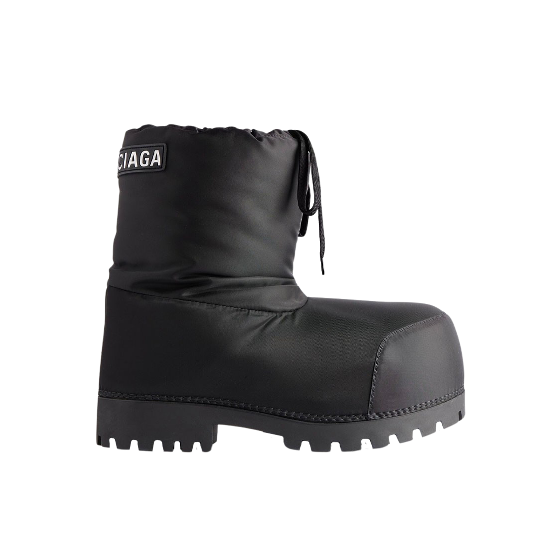 (W) 발렌시아가 스키웨어 알래스카 나일론 로우 부츠 블랙((W) Balenciaga Skiwear Alaska Nylon Low Boot Black) - 1