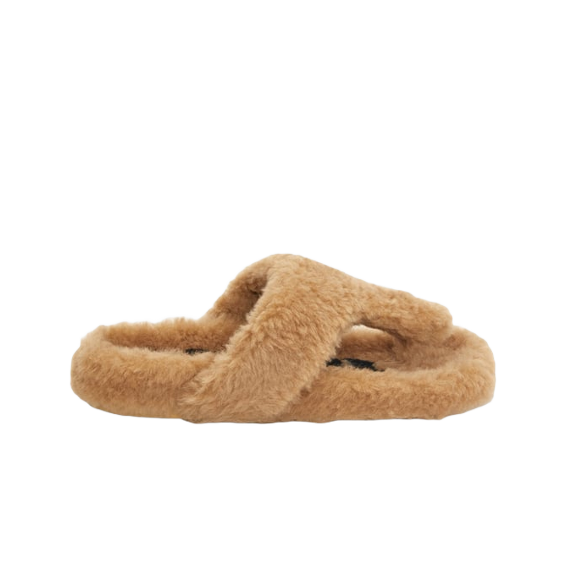 L815465X80-8812 (W) Loewe Ease Toe Post Sandal In Shearling Medium Concealer