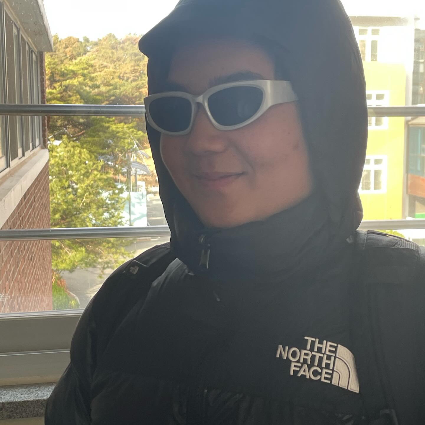 The North Face 1996 Eco Nuptse Jacket Real Black 착용 스타일 - 3
