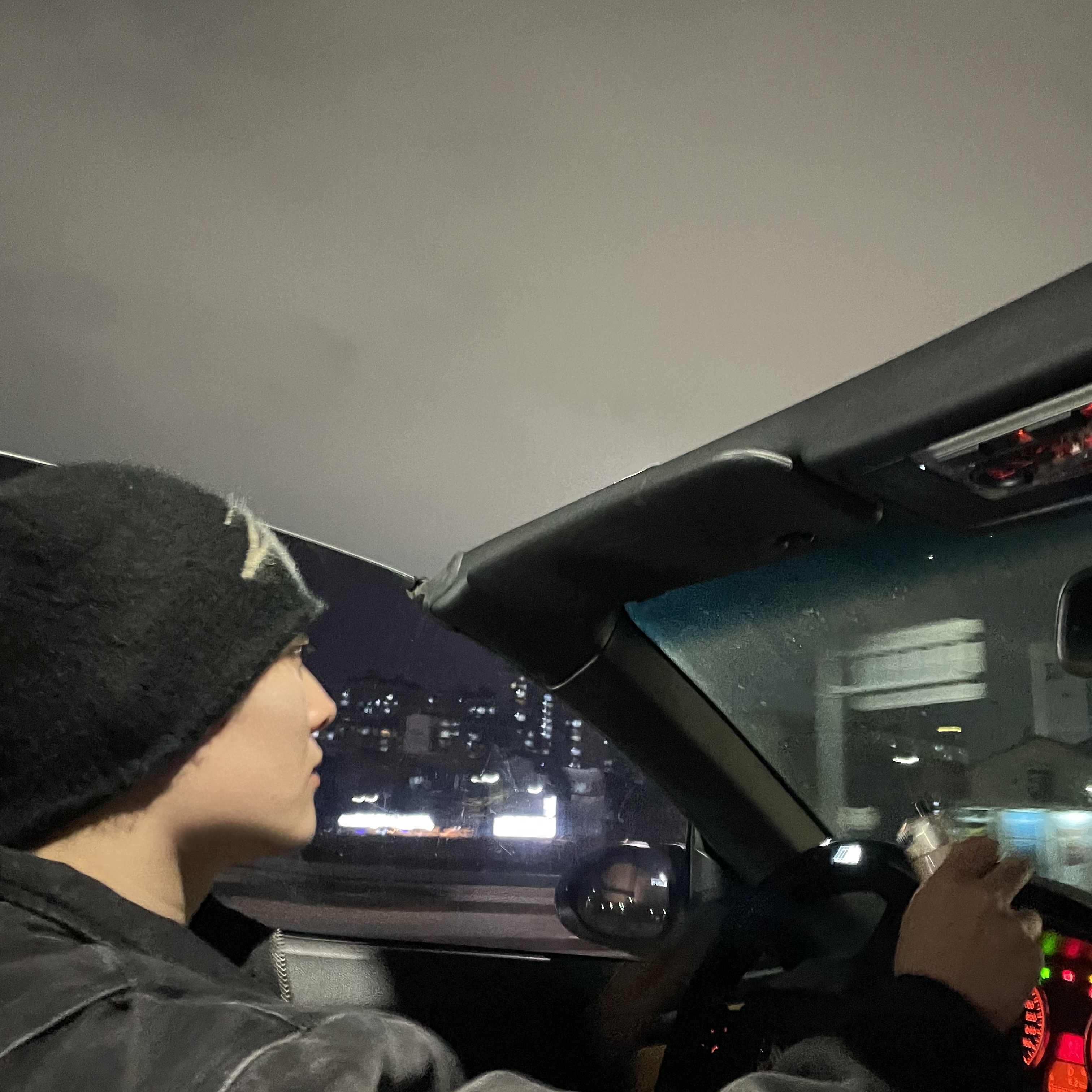 Stussy Brushed Out Stock Skullcap Beanie Black 착용 스타일 - 1