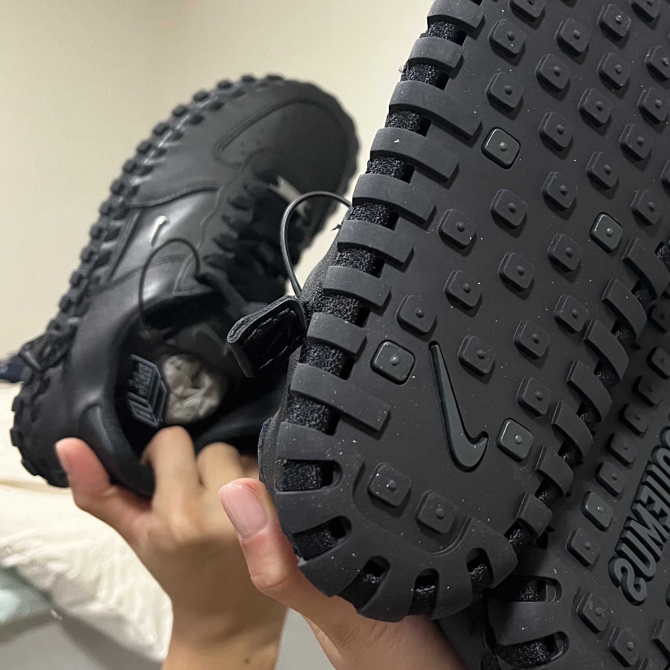 Nike x Jacquemus J Force 1 Low LX SP Black 착용 스타일