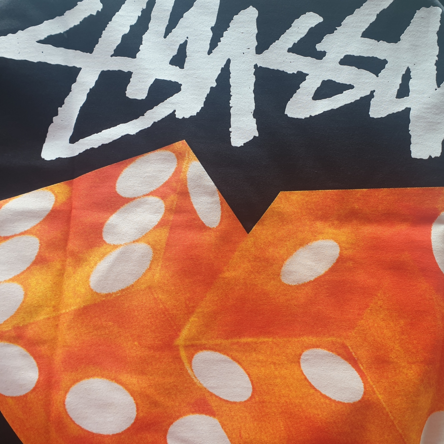 Stussy Diced Out T-Shirt Black 착용 스타일