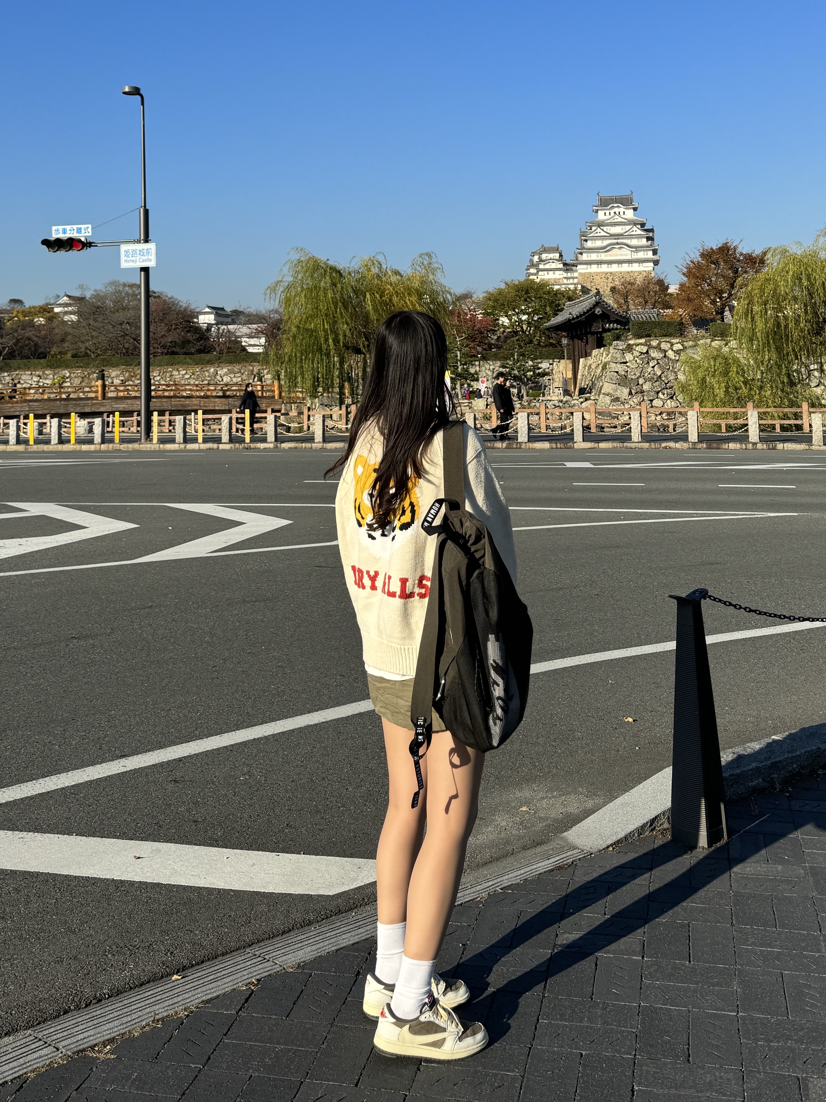 Human Made Drawstring Backpack Olive Drab, Jordan 1 x Travis Scott Retro Low OG SP Sail and Ridgerock 착용 스타일