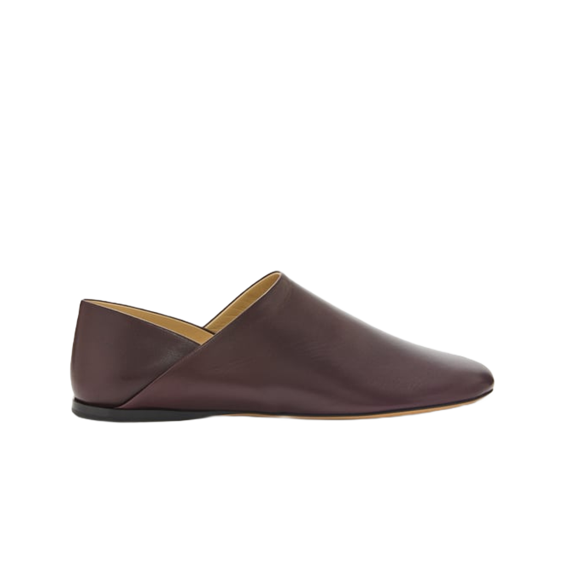 (W) 로에베 토이 슬리퍼 인 고트스킨 버건디((W) Loewe Toy Slipper In Goatskin Burgundy) - 1