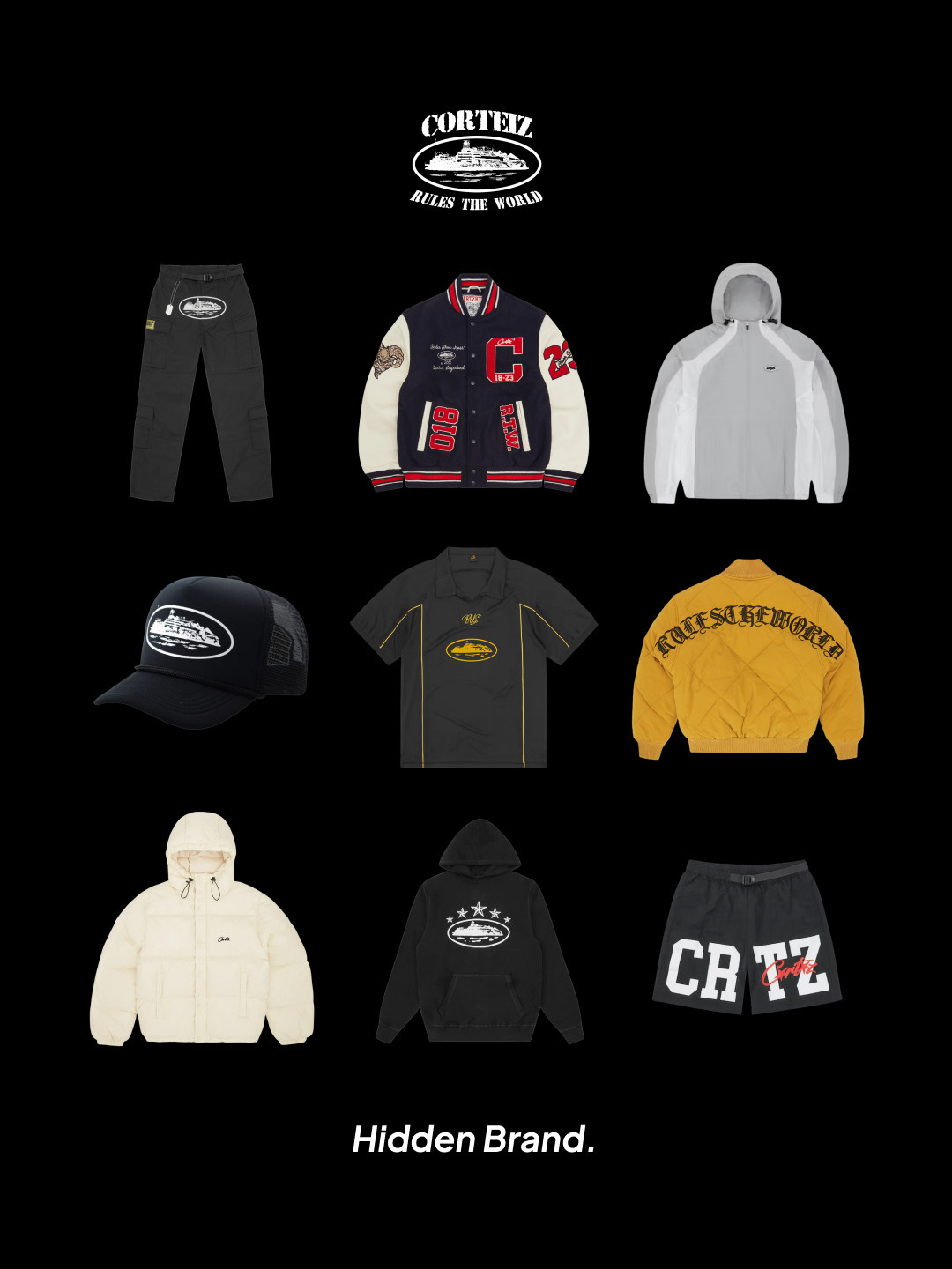 Corteiz OG Alcatraz Trucker 21 Black, Corteiz Talismo Football Jersey Black 착용 스타일 - 2