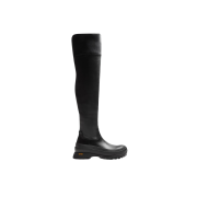 (W) Zara x Studio Nicholson Vibram Stretch Leather Boots Black