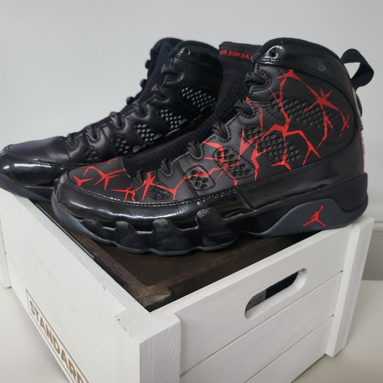 Jordan 9 Retro OG 2016, Jordan 9 Retro Bred 착용 스타일 - 1