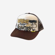 Kapital Working Hero Track Cap Kinari Brown