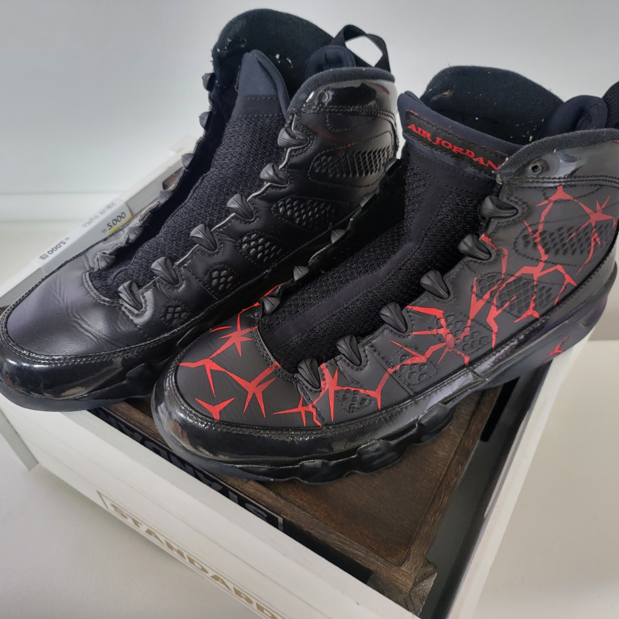 Jordan 9 Retro OG 2016, Jordan 9 Retro Bred 착용 스타일 - 2