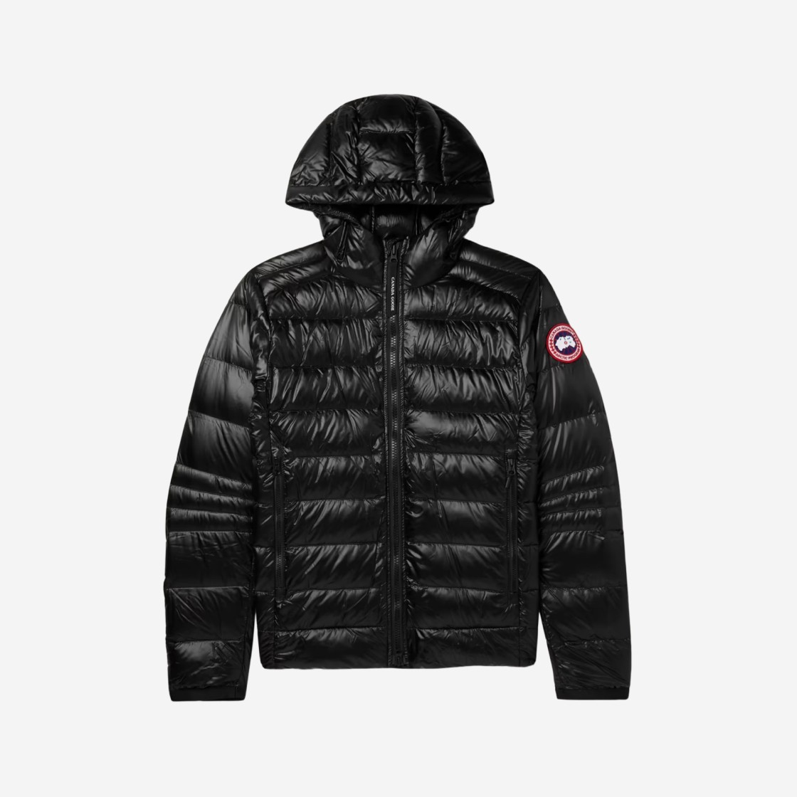 Canada Goose Crofton Down Hoodie Black 상세 이미지 1