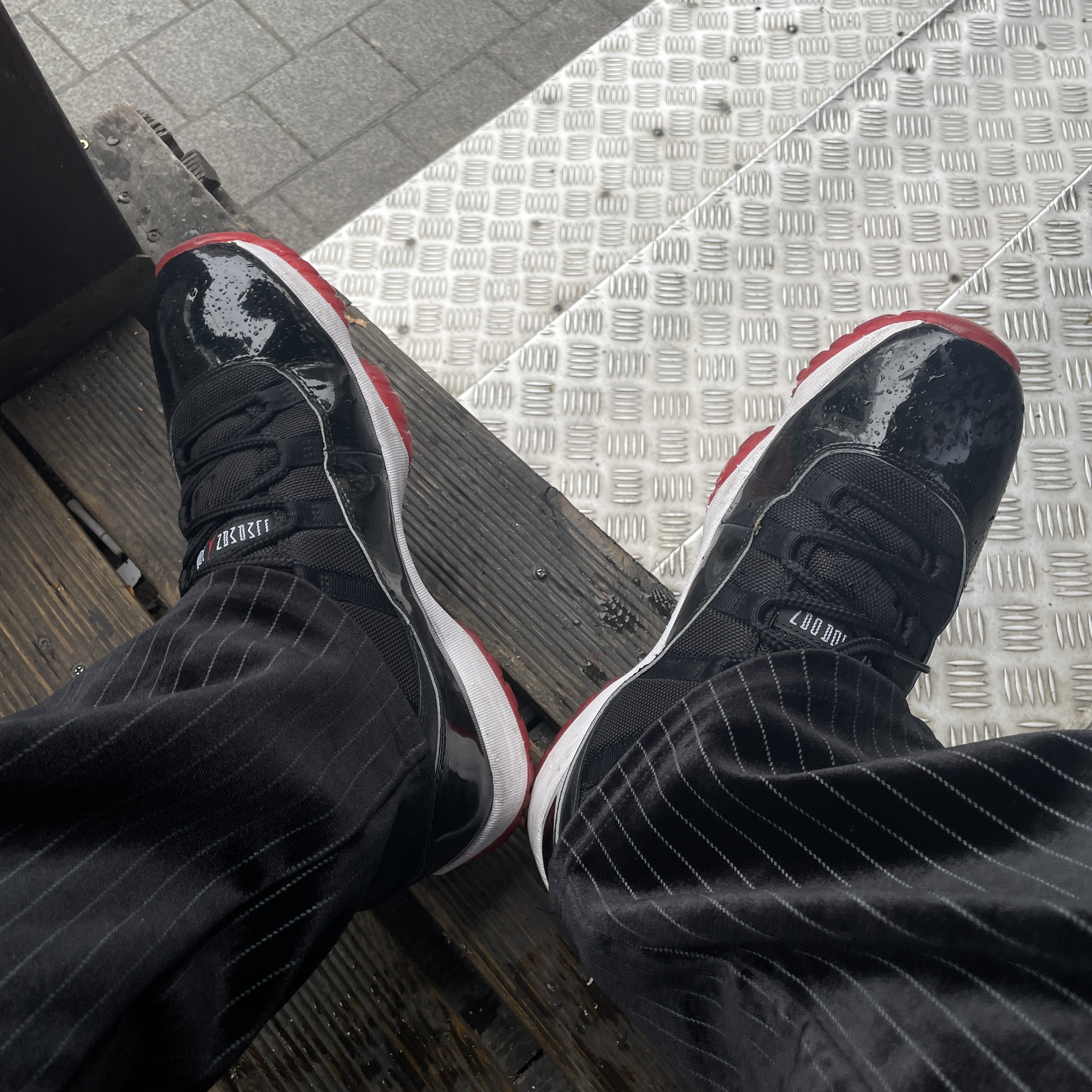 Jordan 11 Retro Bred 2019 착용 스타일