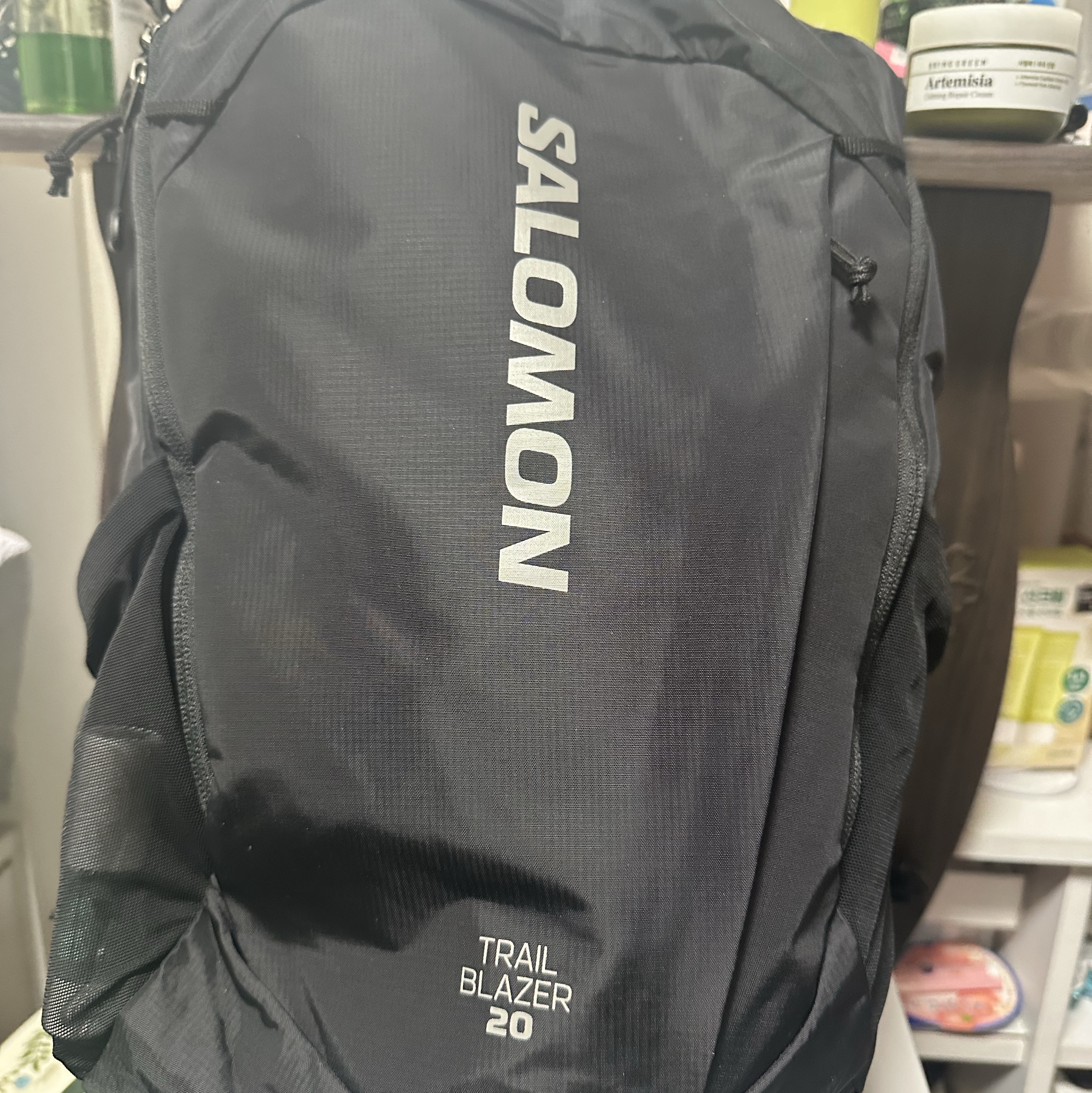 Salomon Trailblazer 20 Black (New Ver.) 착용 스타일 - 1