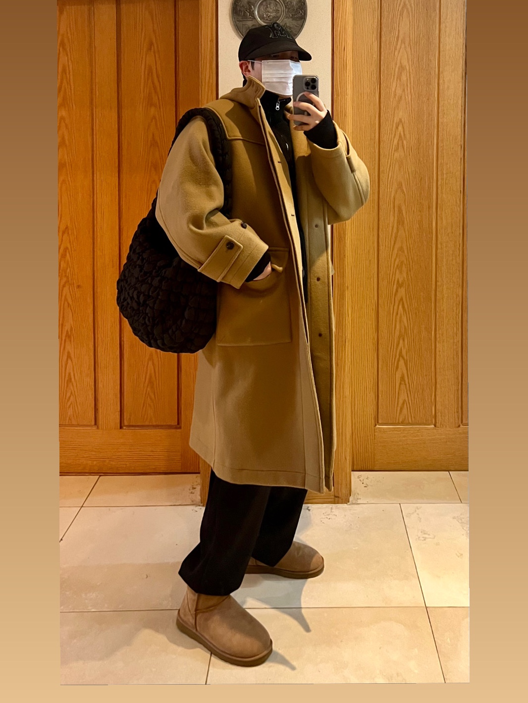 UGG Classic Mini Boots Chestnut 착용 스타일