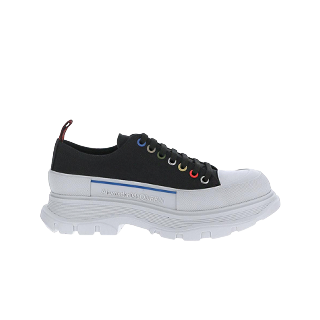 알렉산더 맥퀸 트레드 슬릭 레이스업 블랙(Alexander McQueen Tread Slick Lace Up Black) - 1