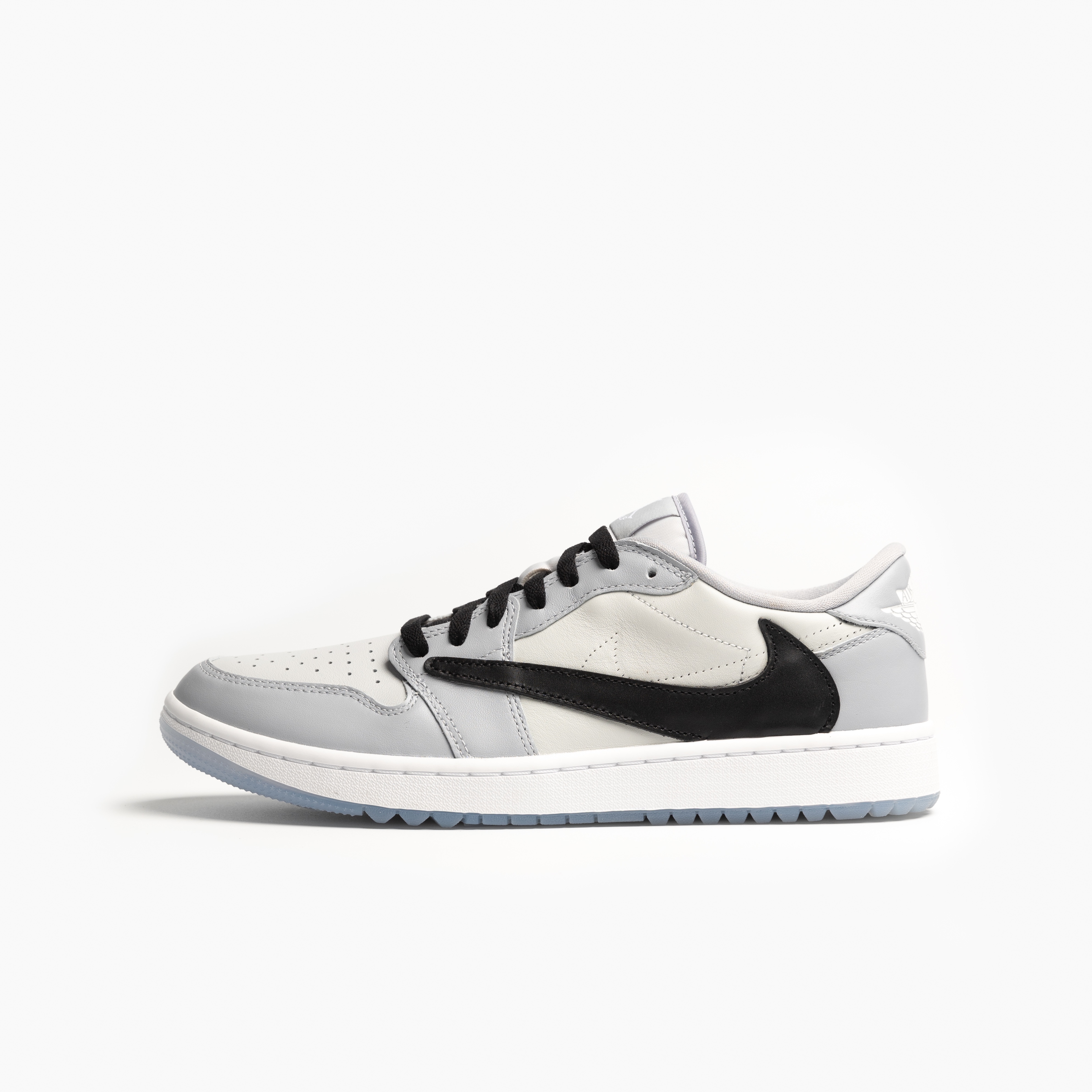 Jordan 1 Low Golf Wolf Grey 착용 스타일 - 1