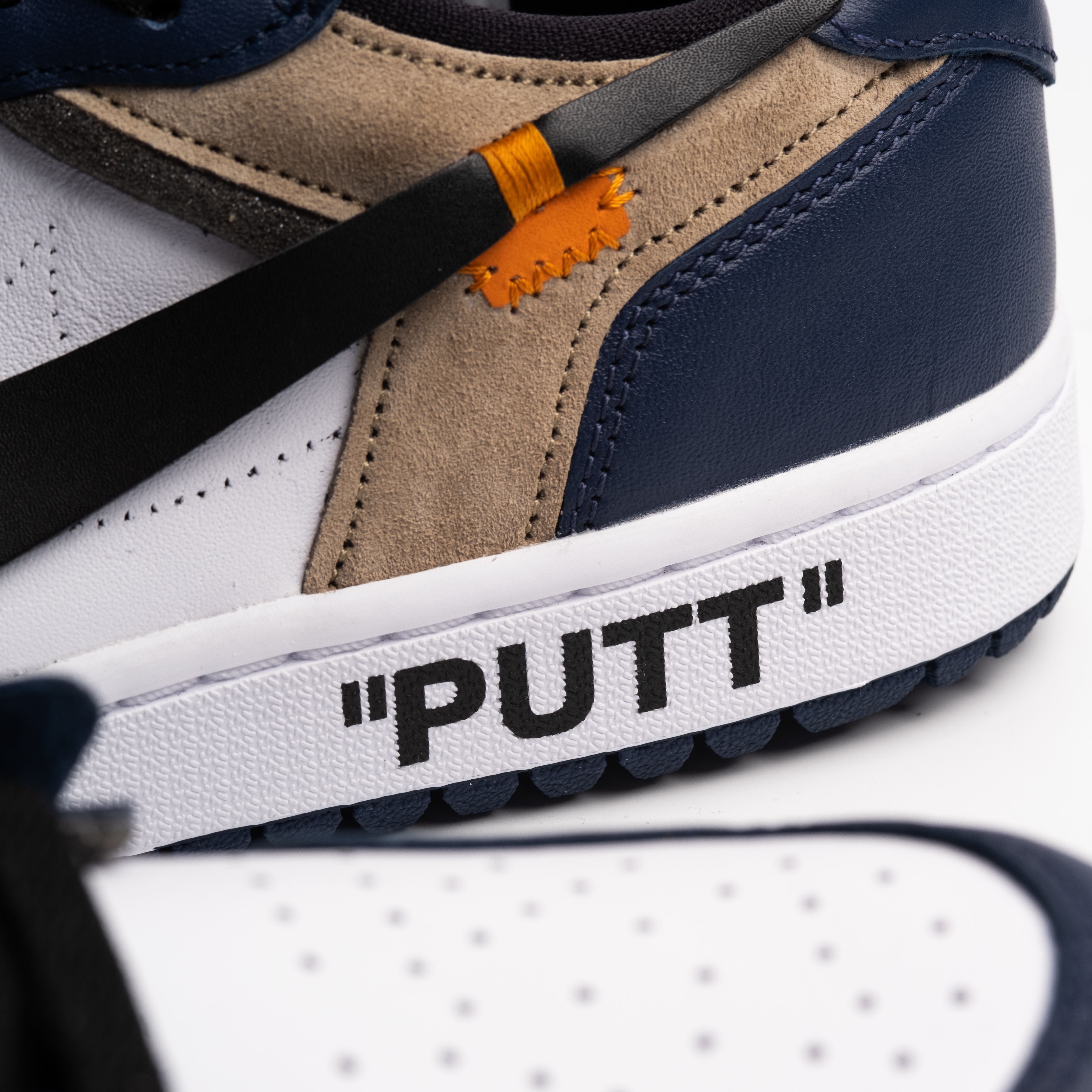 Jordan 1 Low Golf Midnight Navy 착용 스타일 - 9
