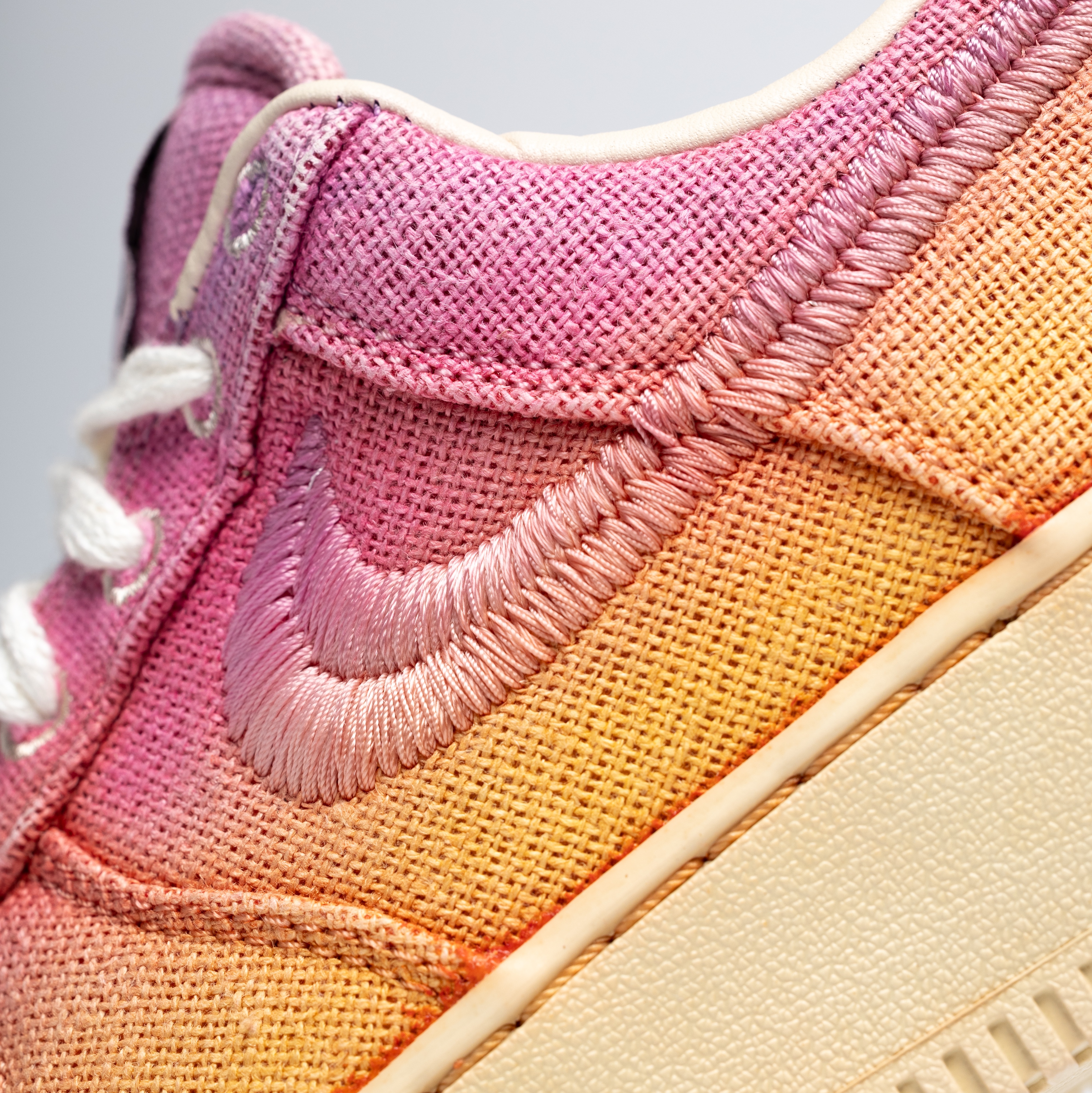 Nike x Stussy Air Force 1 Low Fossil 착용 스타일 - 9