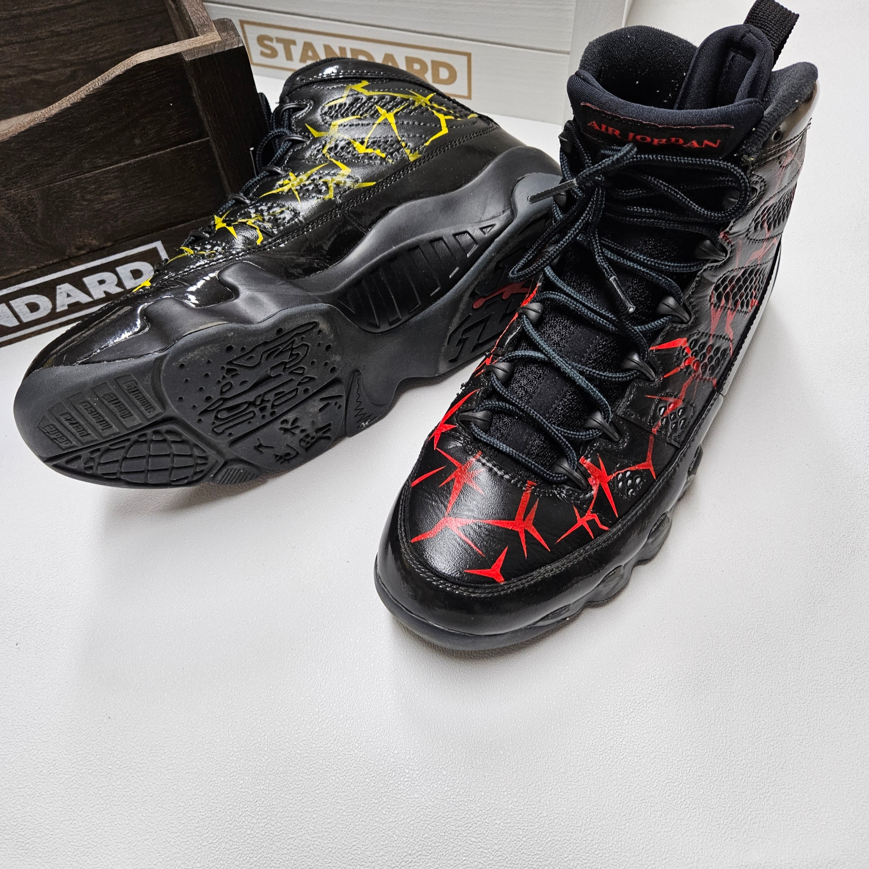Jordan 9 Retro OG 2016, Jordan 9 Retro Bred 착용 스타일 - 2