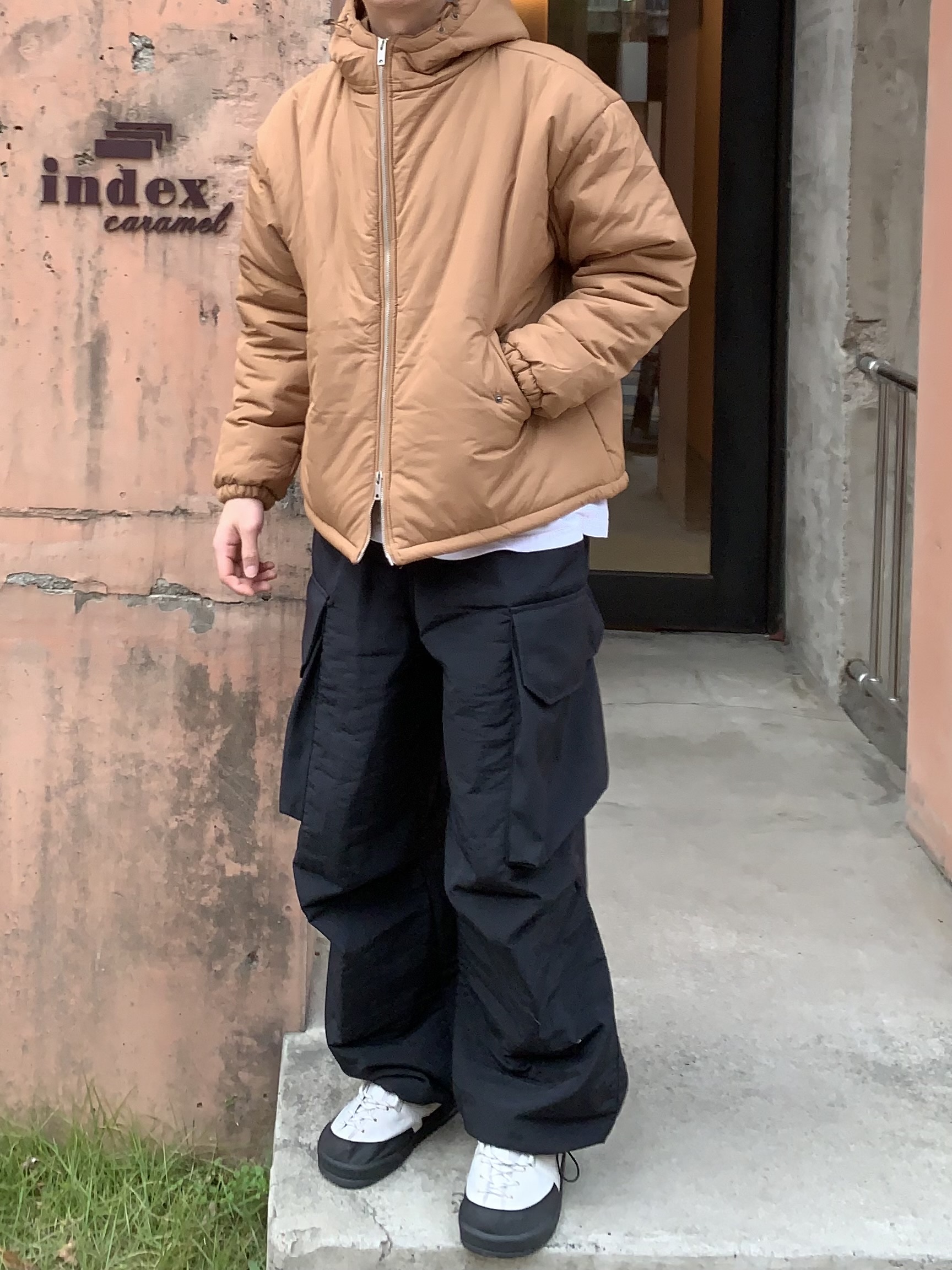 New Balance CRV Mule V2 Ivory 착용 스타일 - 2