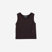 Saenginstudios Heavy Ribbed Sleeveless Shirt Dark Purple
