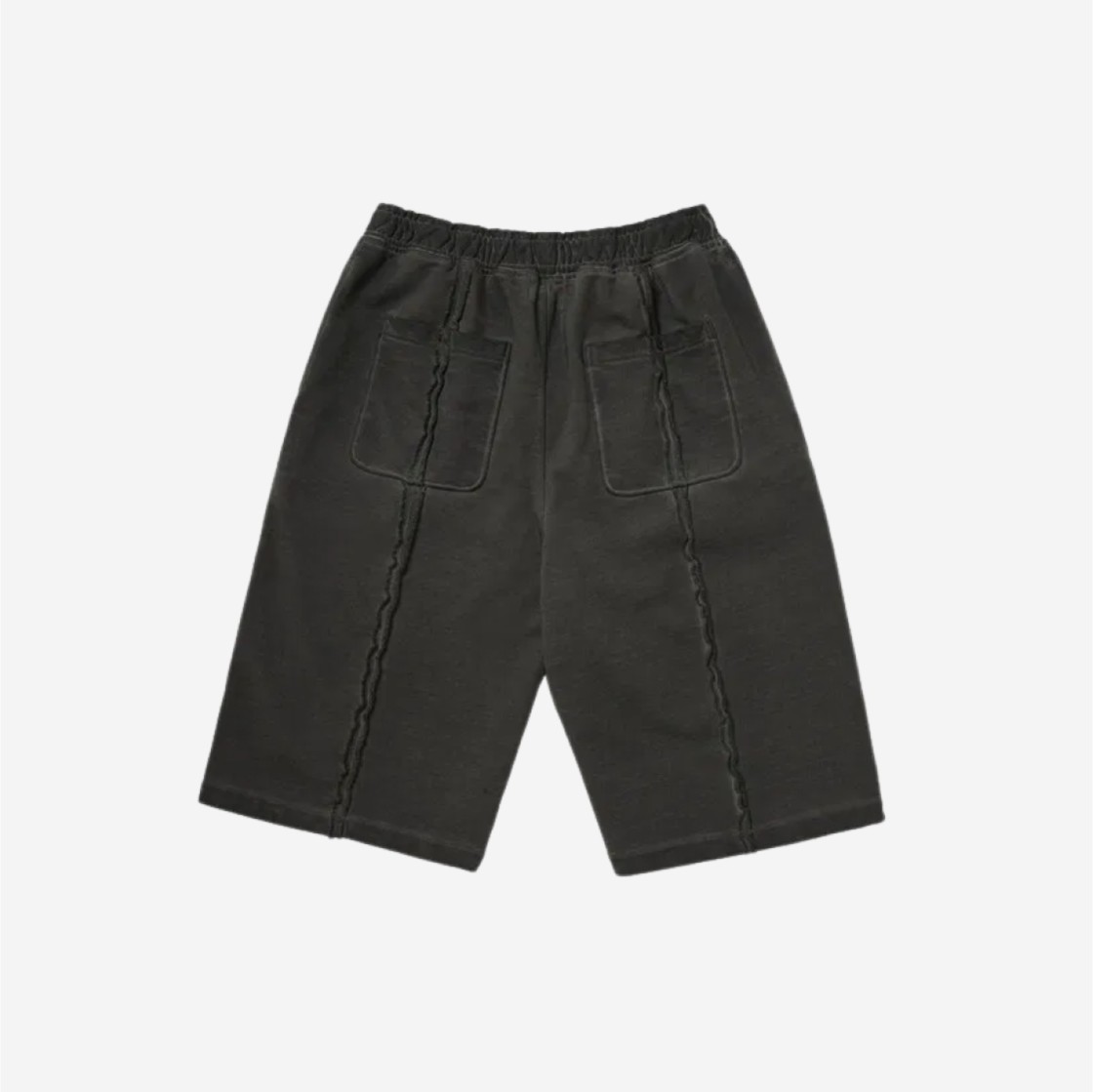 Thug Club x Fila Stitch Short Traning Pants Charcoal Grey 상세 이미지 2