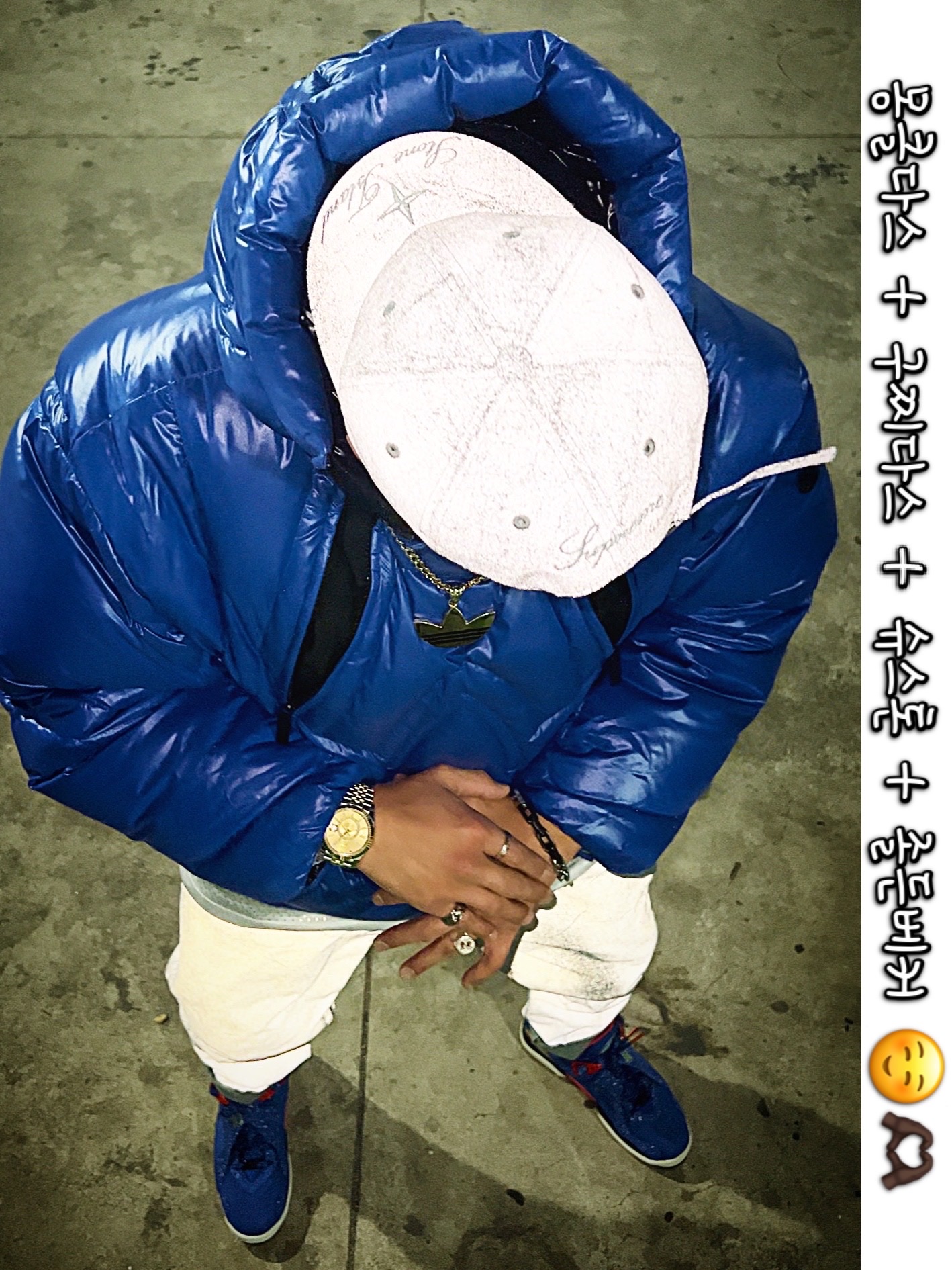 Supreme x Stone Island Denim 6-Panel Reflective - 23FW, Supreme x Stone Island Denim Trucker Jacket Reflective - 23FW ์ฐฉ์ฉ ์คํ์ผ - 2