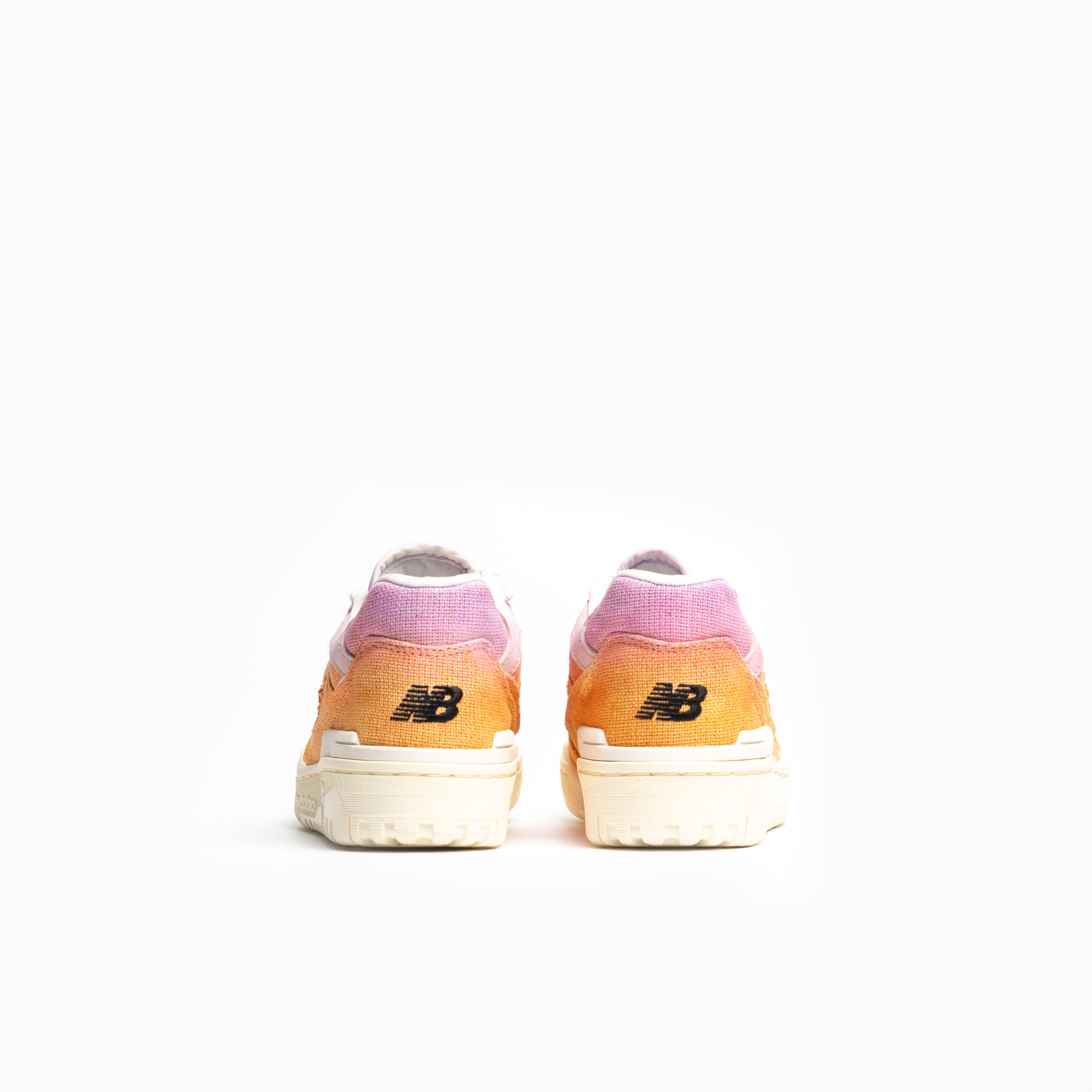 New Balance 550 White Grey - 2E Wide 착용 스타일 - 6
