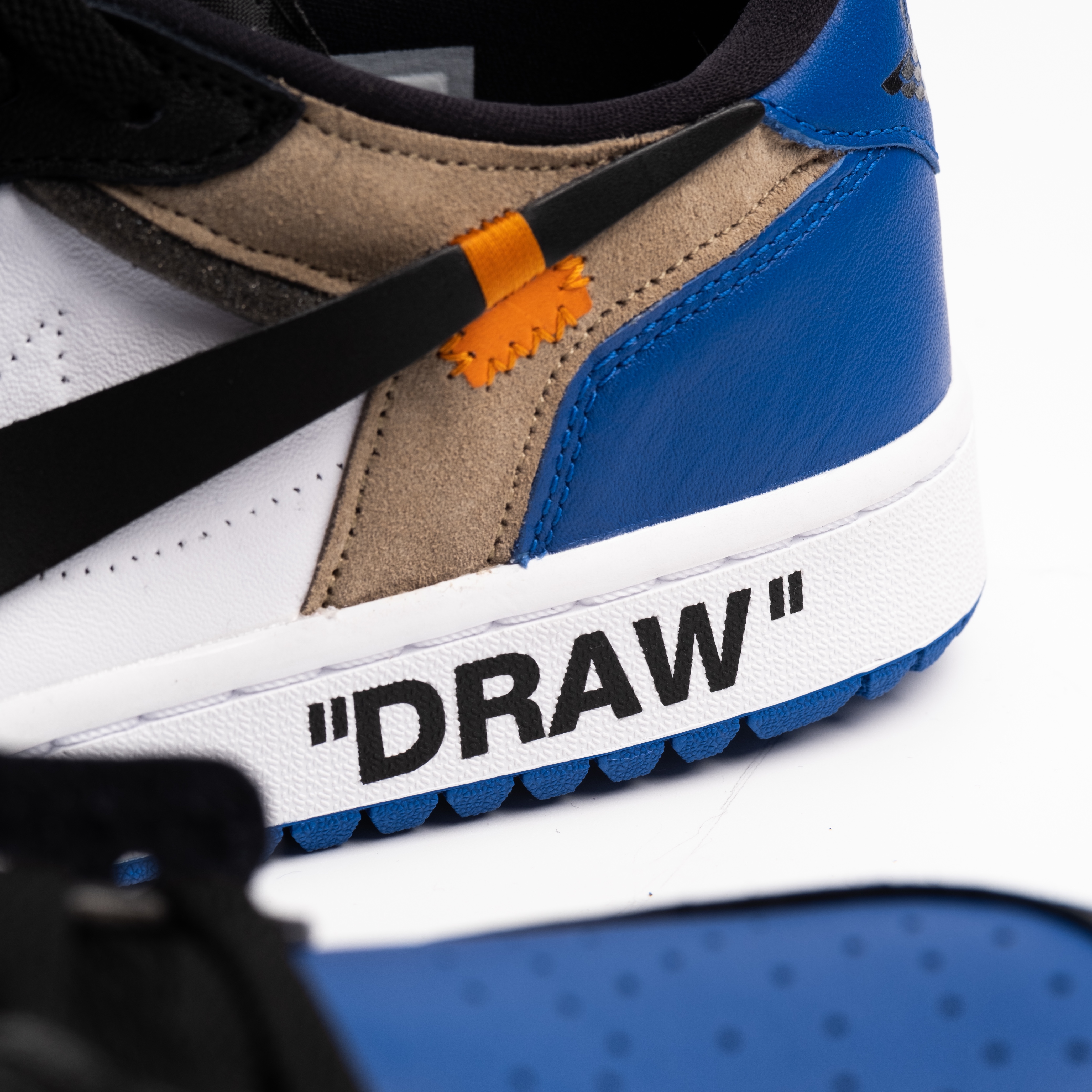 Jordan 1 Low Golf Sport Royal 착용 스타일 - 9